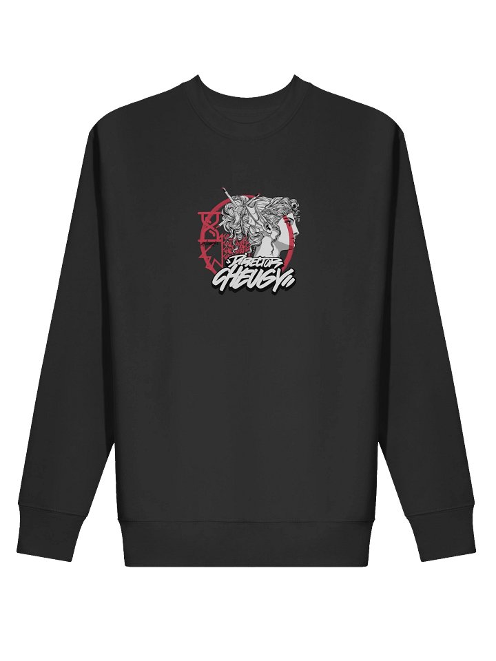 Bustin Crew Neck Sweatshirt (White) product image (2)