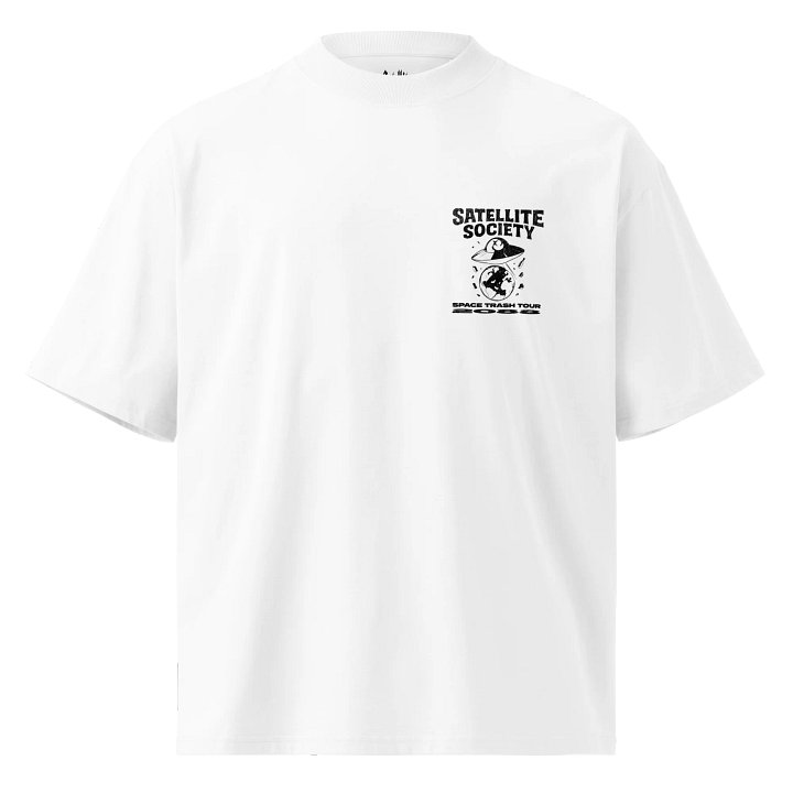 Satellite Society Members Only Organic T-Shirt (Monochrome) product image (7)