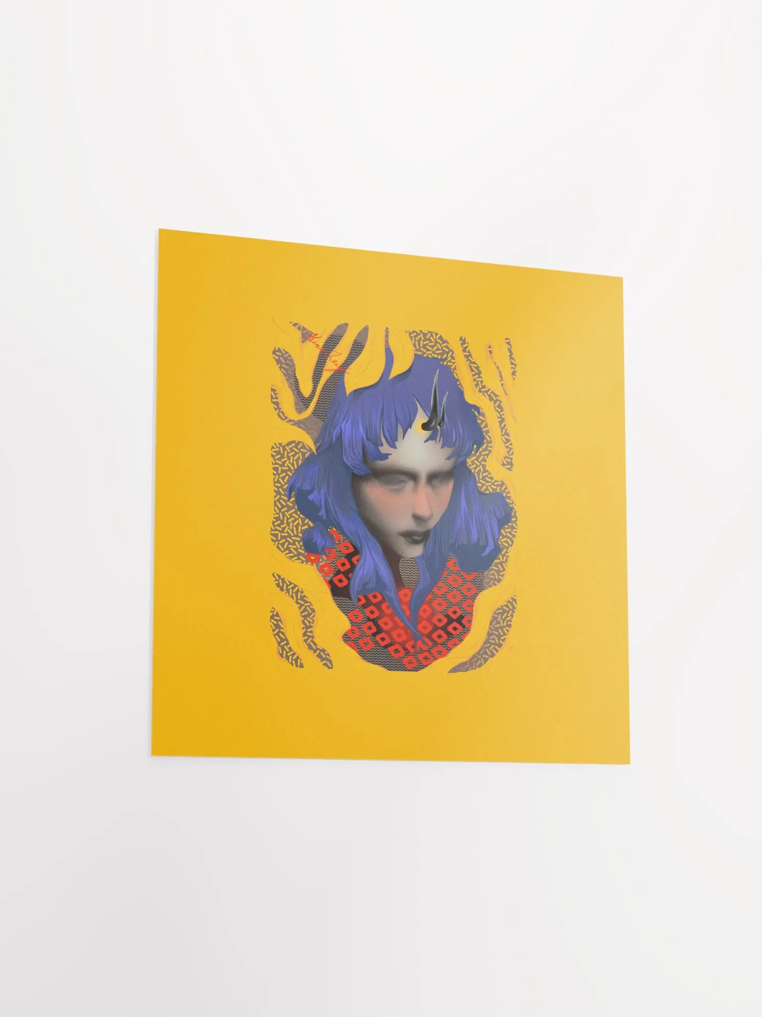 Something Strange, Charming and Blue Matte Print product image (22)