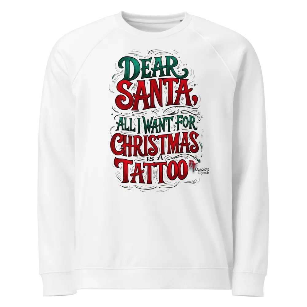Dear Santa Winter White Sweatshirt product image (2)