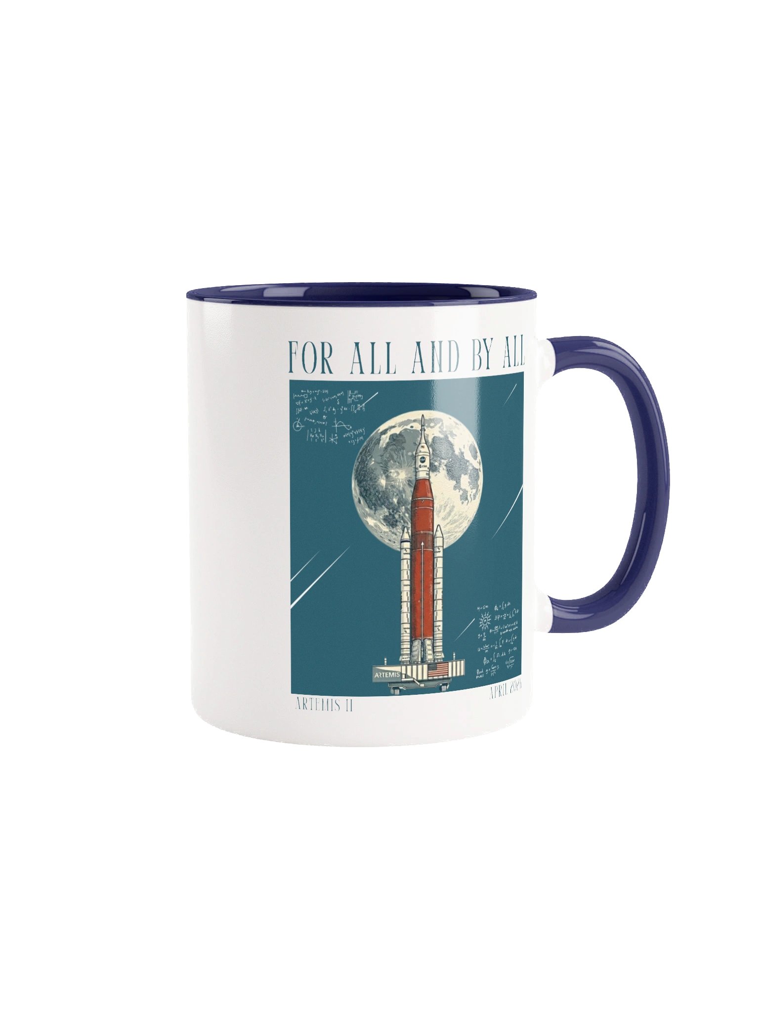Artemis II - For All and By All Mug product image (1)