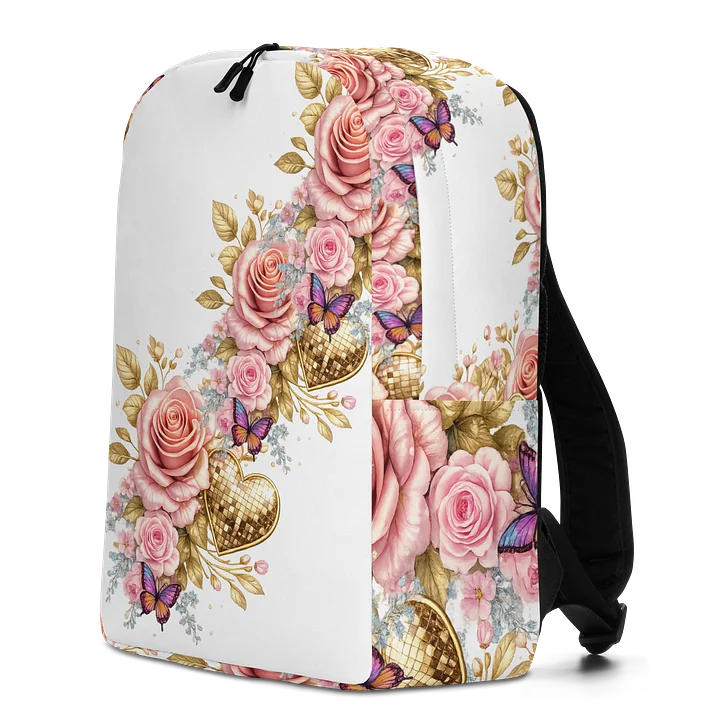 Diagonal Rose & Gold All-Over Backpack product image (2)
