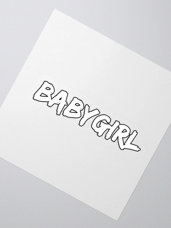 Babygirl Kiss-Cut Sticker product image (2)