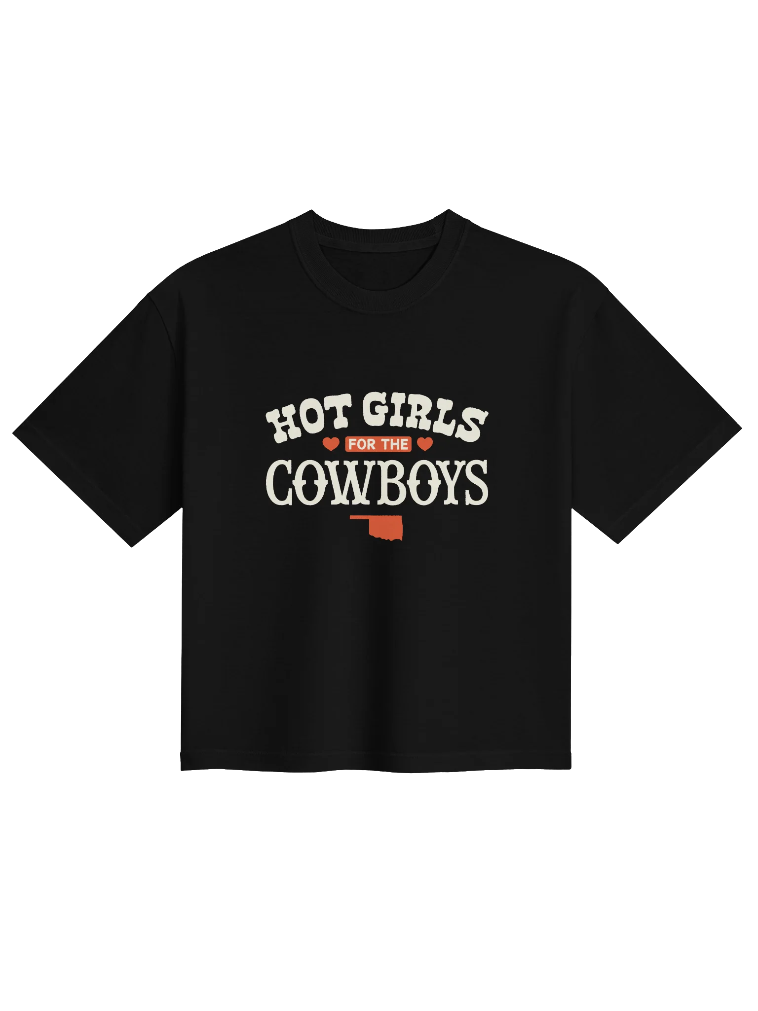 Hot Girls for the Cowboys Boxy Women's Tee product image (2)