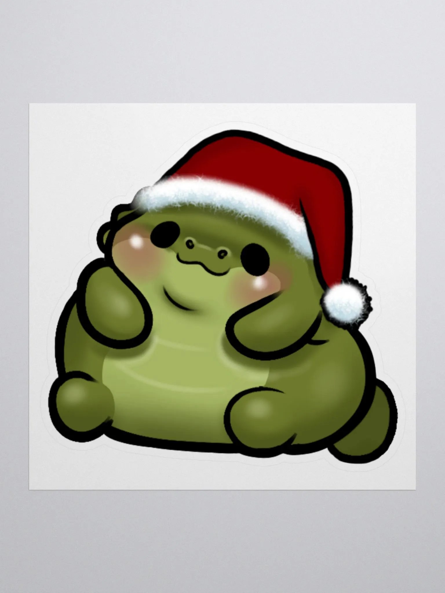 Santa Chonky Sticker product image (1)