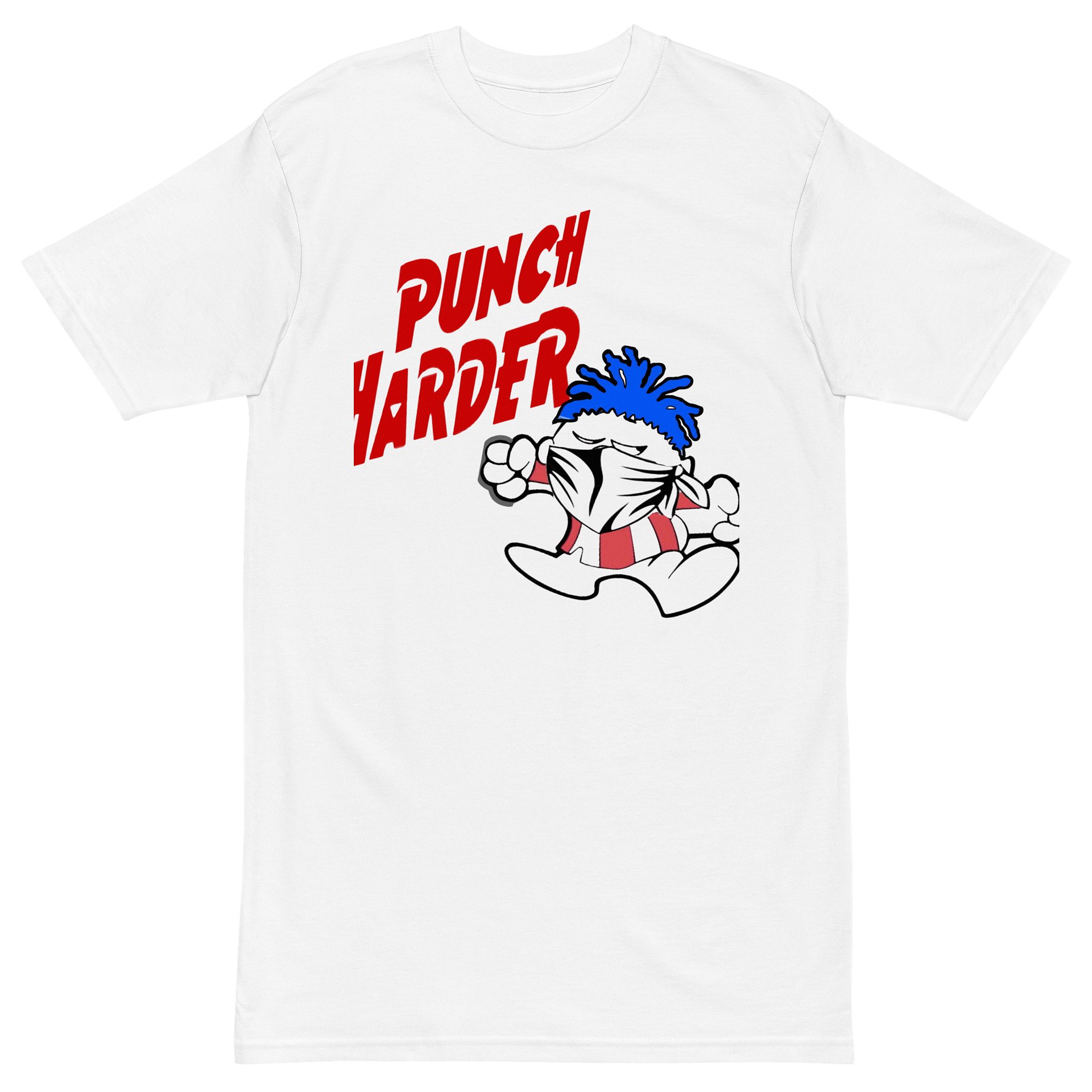 PUNCH HARDER Men's Premium Tee product image (2)