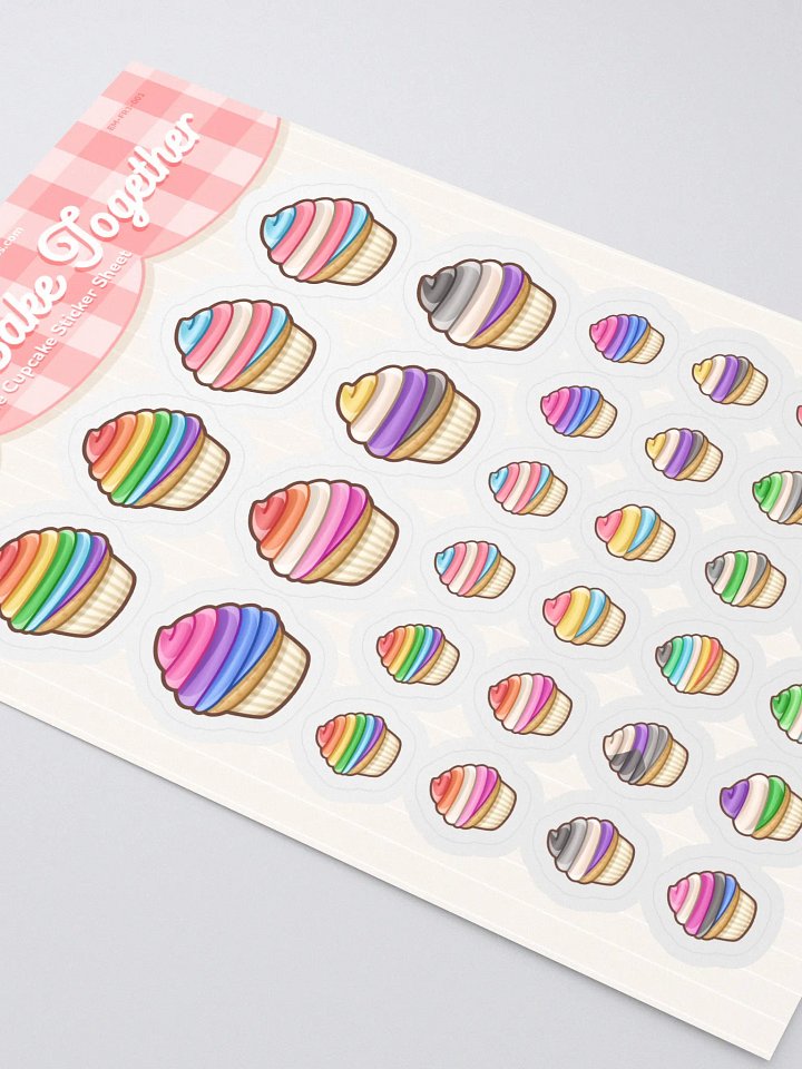 Lets Go Bake Together - Sticker Sheet product image (2)