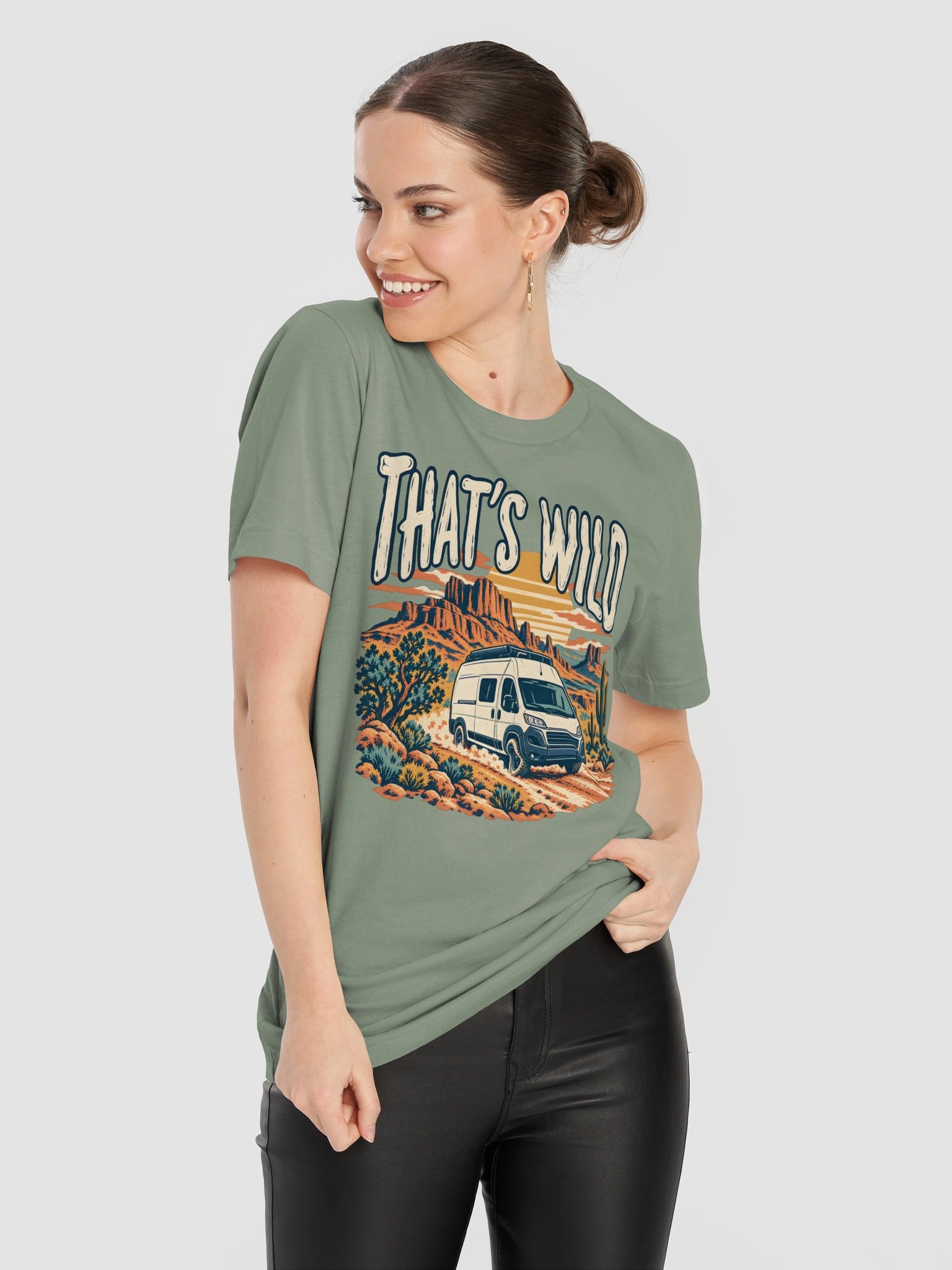 That's Wild Tee | Sage product image (11)