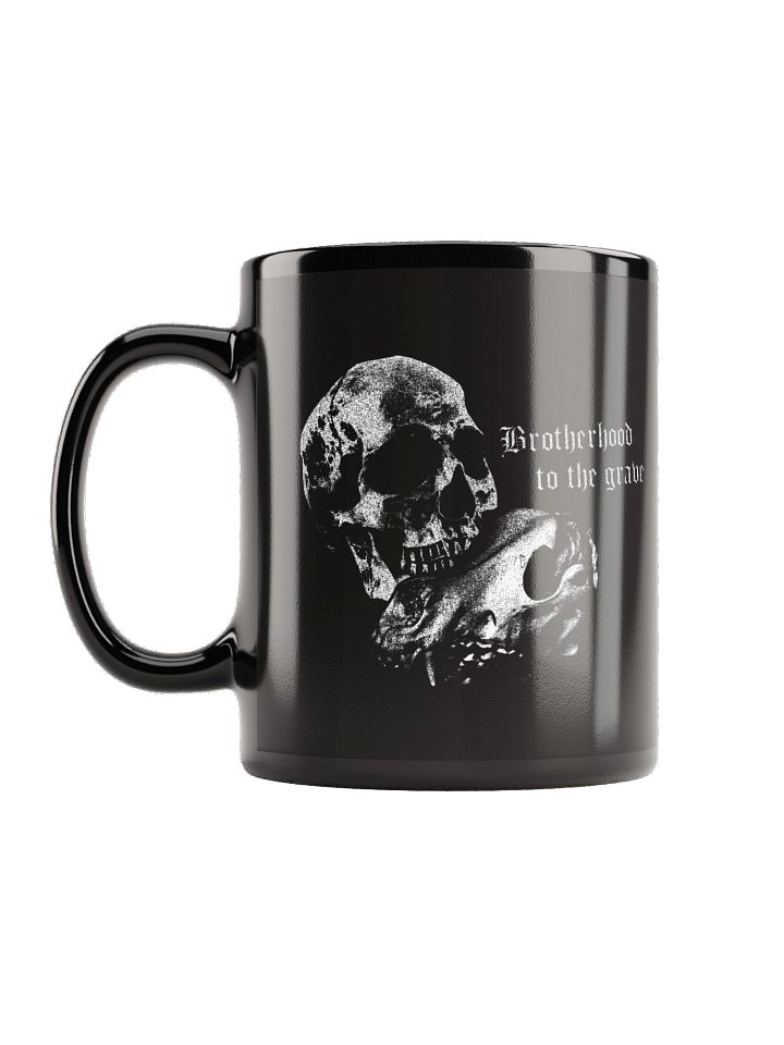 BROTHERHOOD TO THE GRAVE LOGO MUG product image (1)