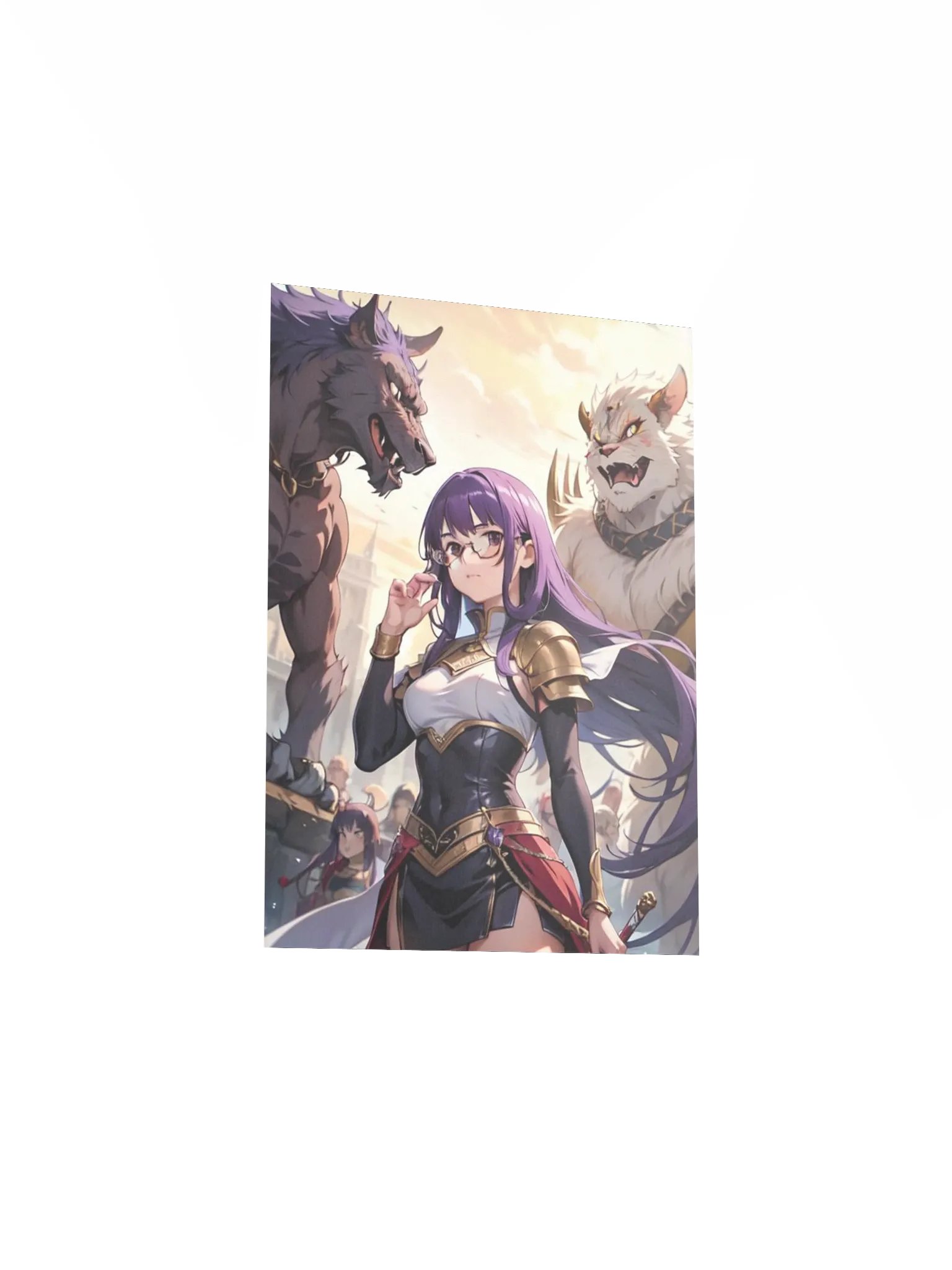 Purple K Warrior Poster product image (22)