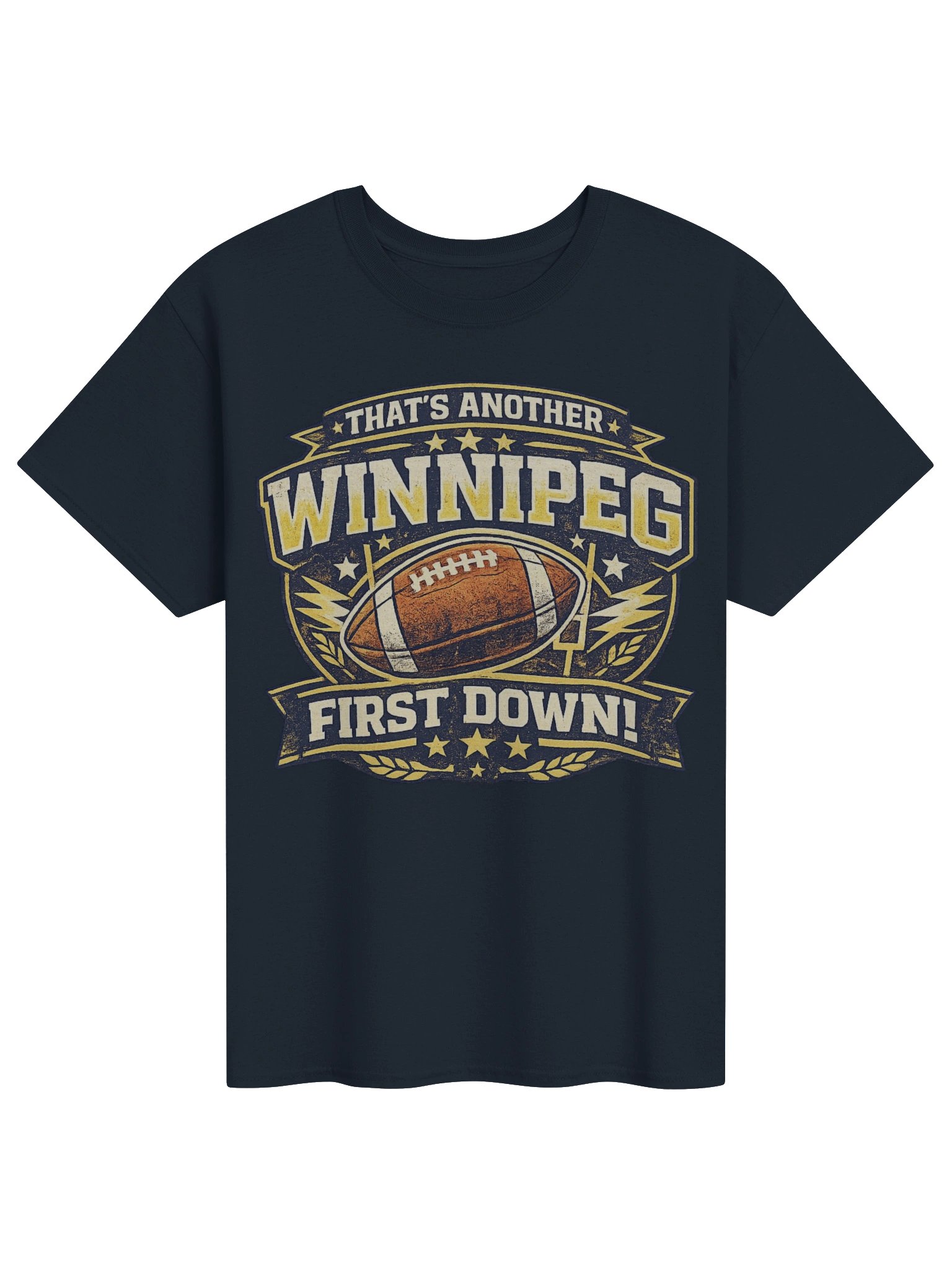 That's Another Winnipeg First Down! — Heavyweight Tee product image (1)