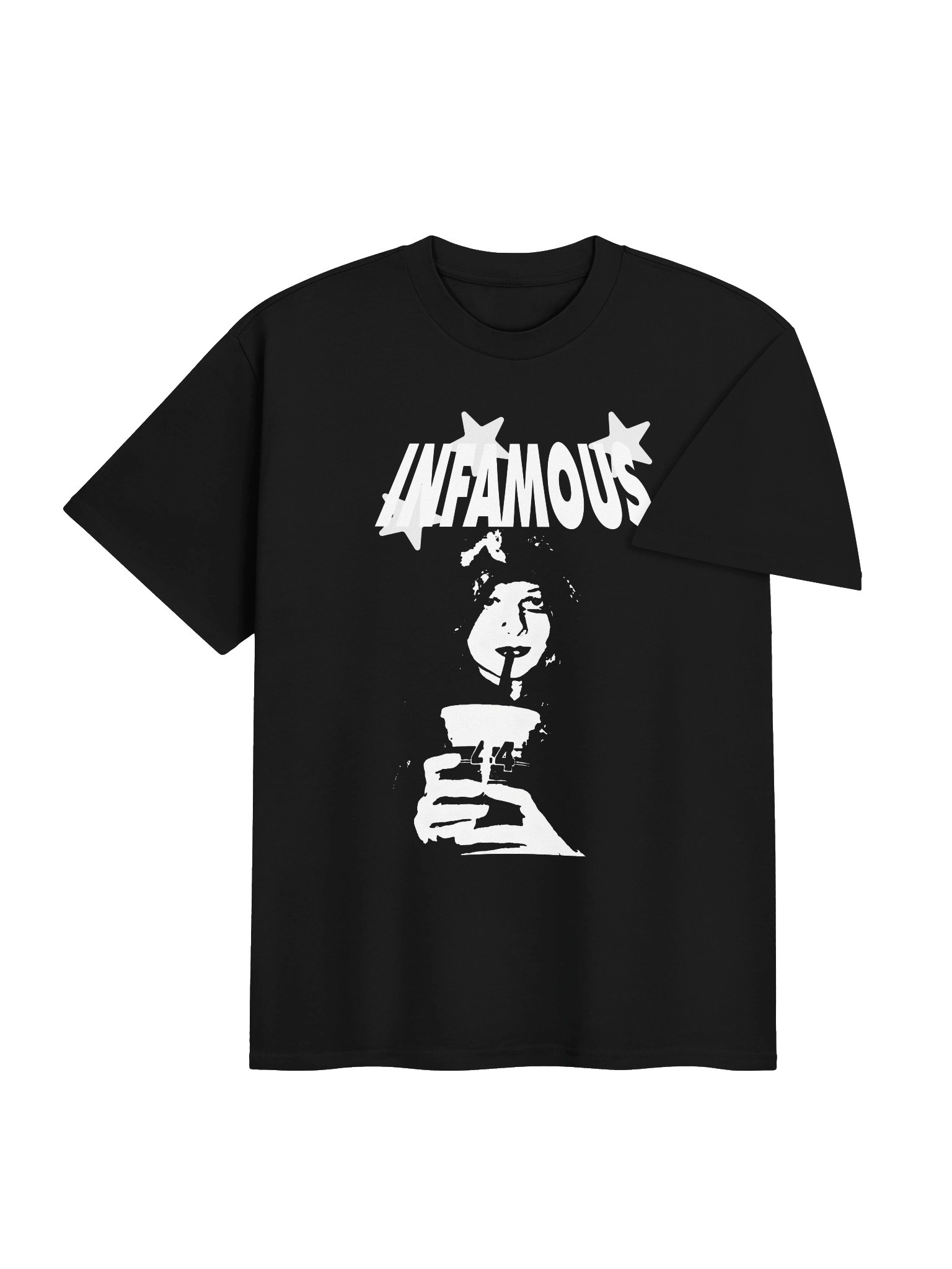 INFAMOUS STAR TEE BLACK product image (4)