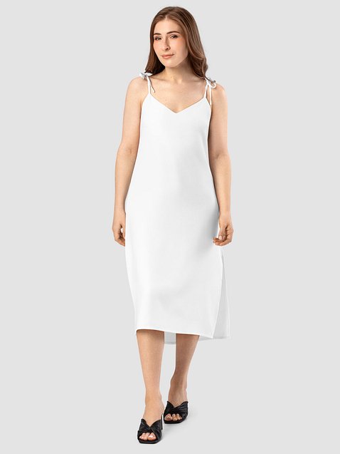 Photo showing All-Over Print Slip Dress