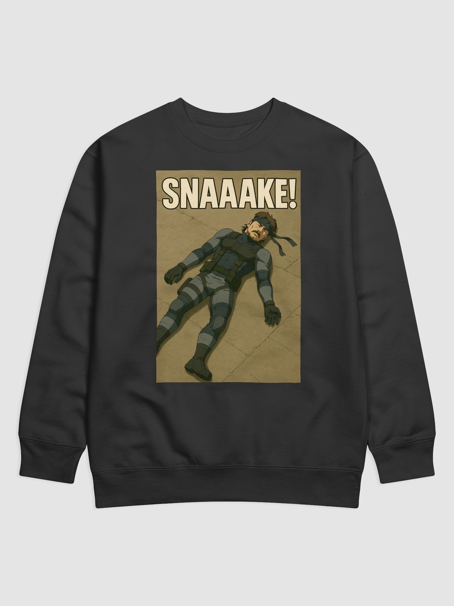Sneaky Snake Military Sweatshirt product image (1)
