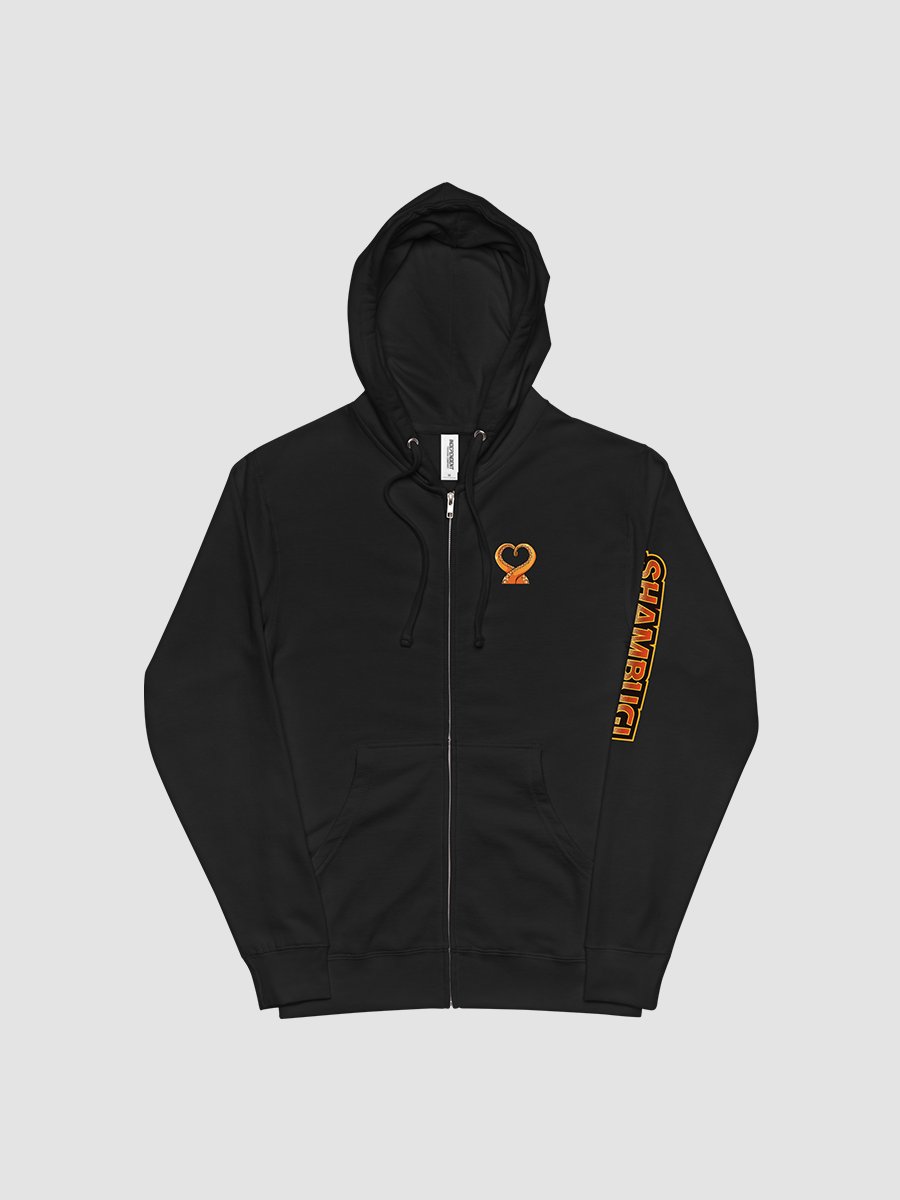 Heart Fleece Zip Up Hoodie product image (1)