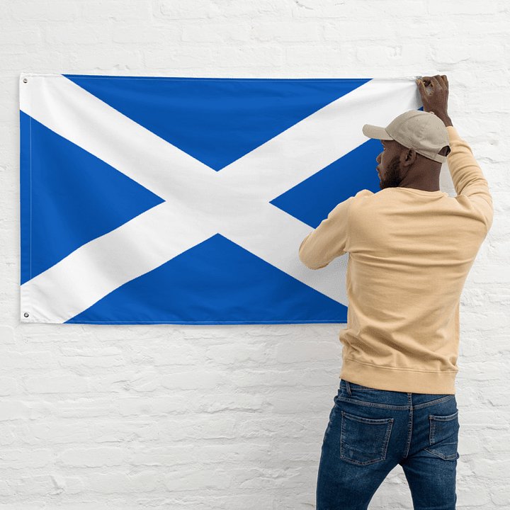 Large Scotland Saltire Flag (3x5ft) – Premium St. Andrew’s Cross product image (1)