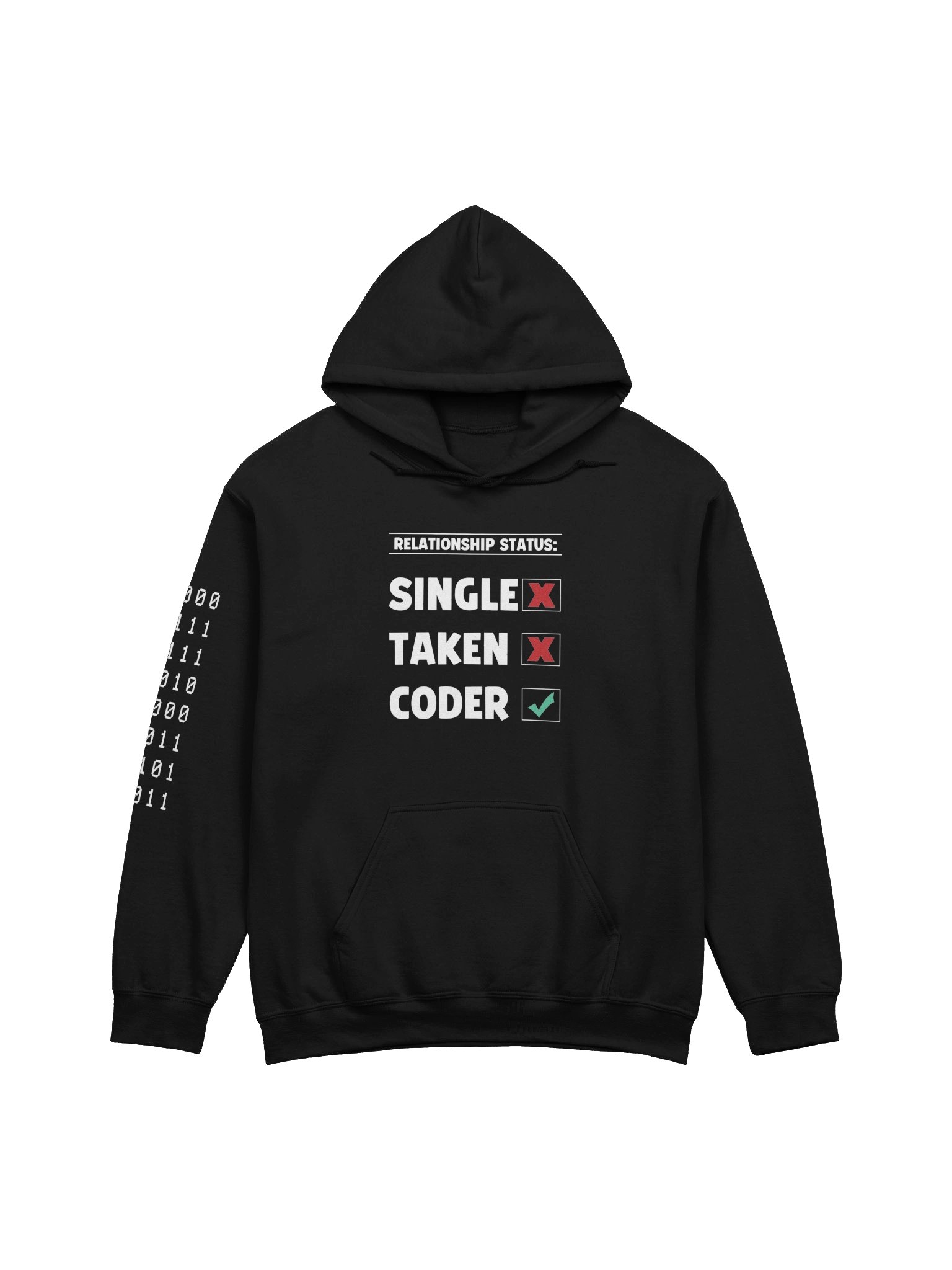 Coder Relationship Status Funny Hoodie product image (3)