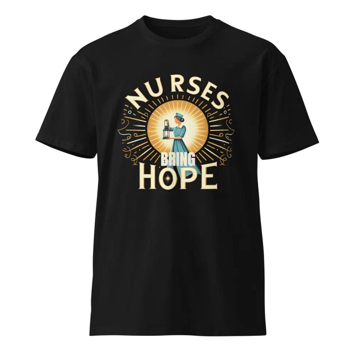 Radiant Hope Nurse Lantern T-Shirt product image (1)