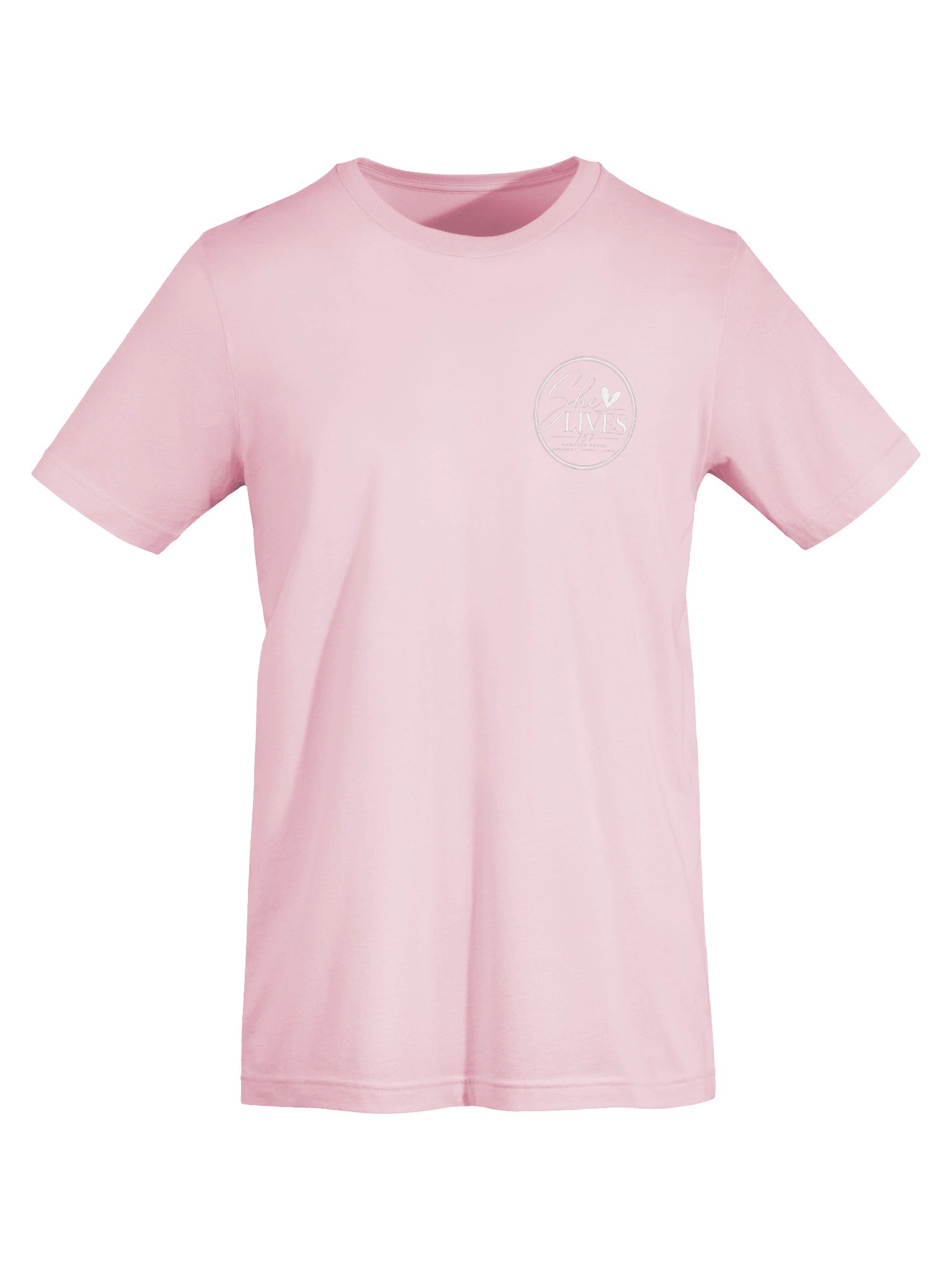 She Lives 757 Hampton Roads Heart Logo Tee product image (5)