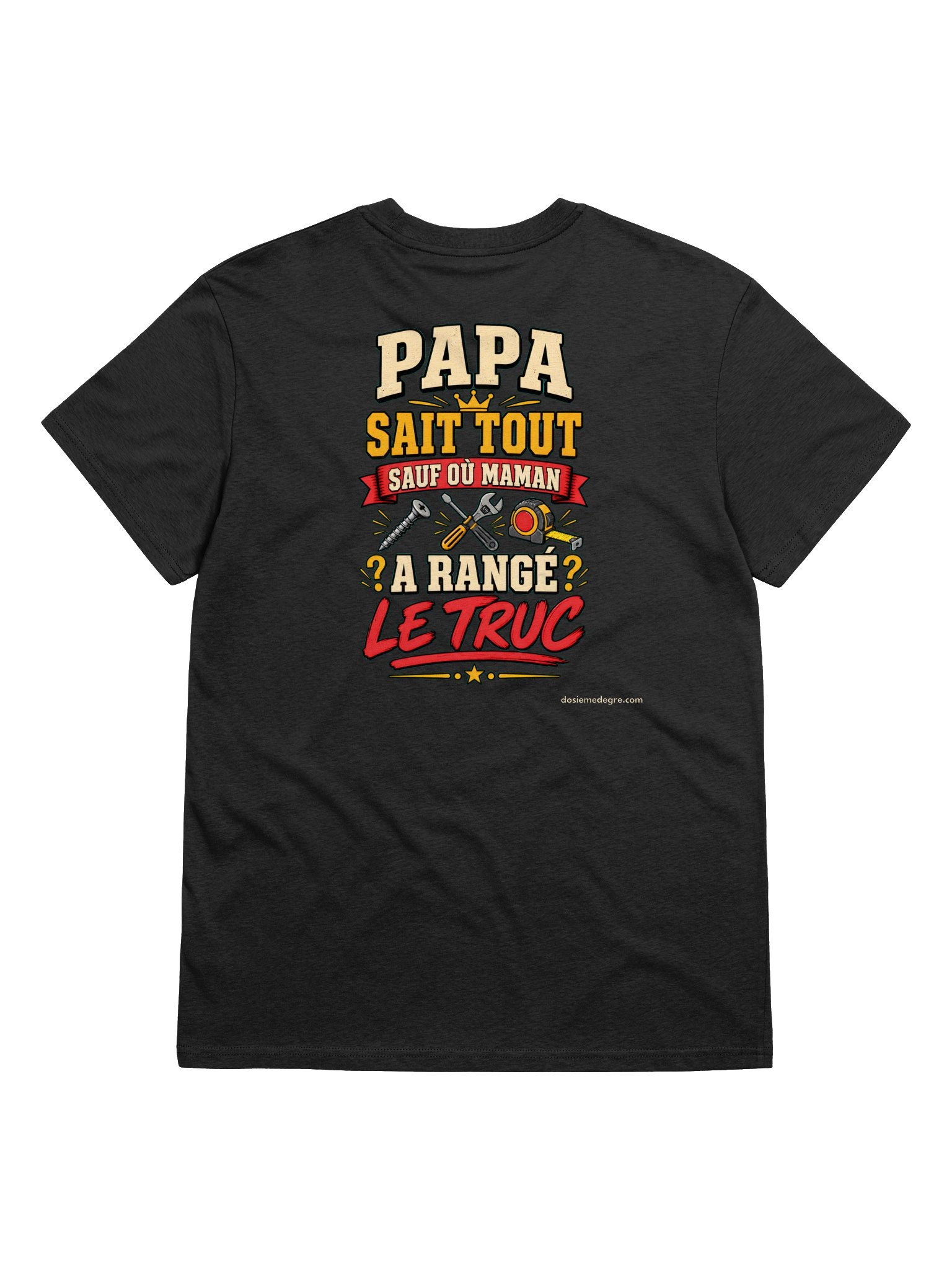 T-shirt Papa sait tout – Cadeau humoristique pour papa product image (3)