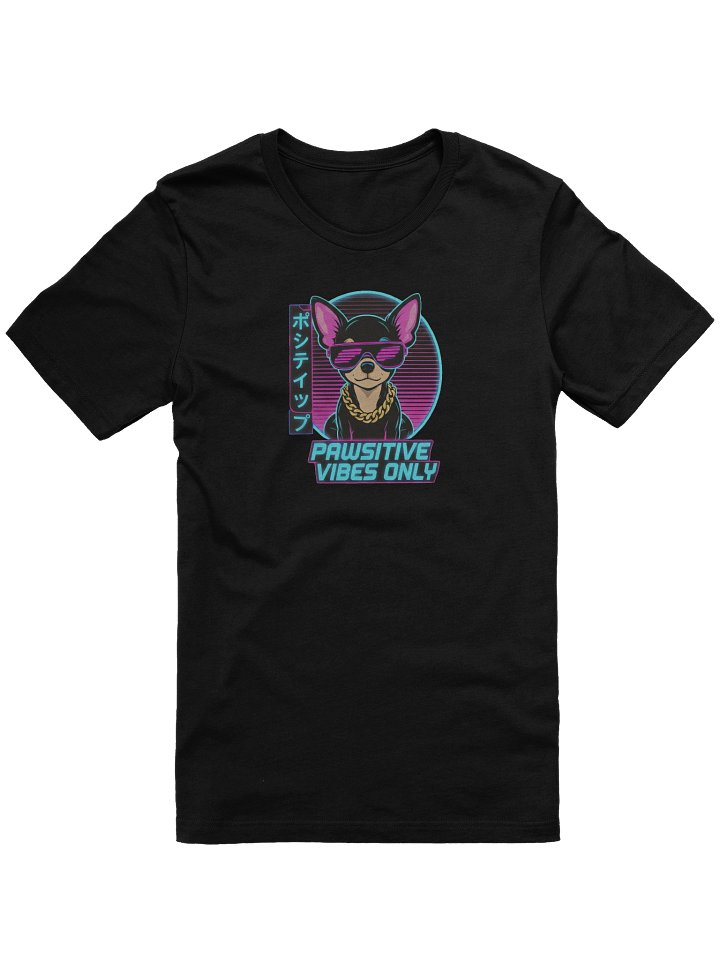 🎧 "PAWSITIVE VIBES" Tee – Turn Up the Bark! product image (1)