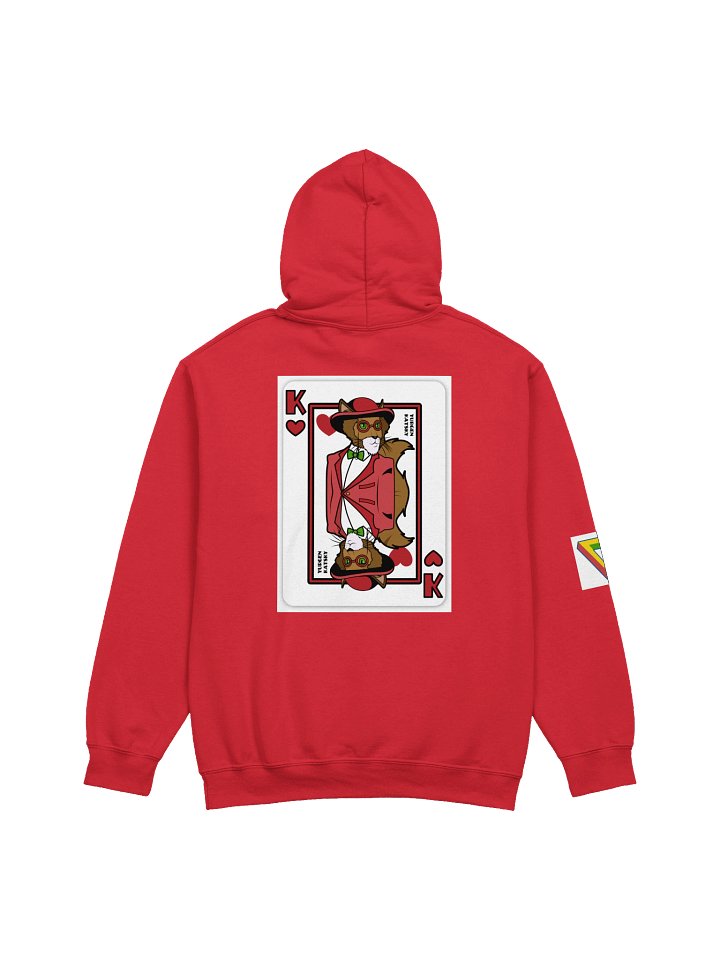 Grimalkin Garbs Red Cat Hoodie product image (2)
