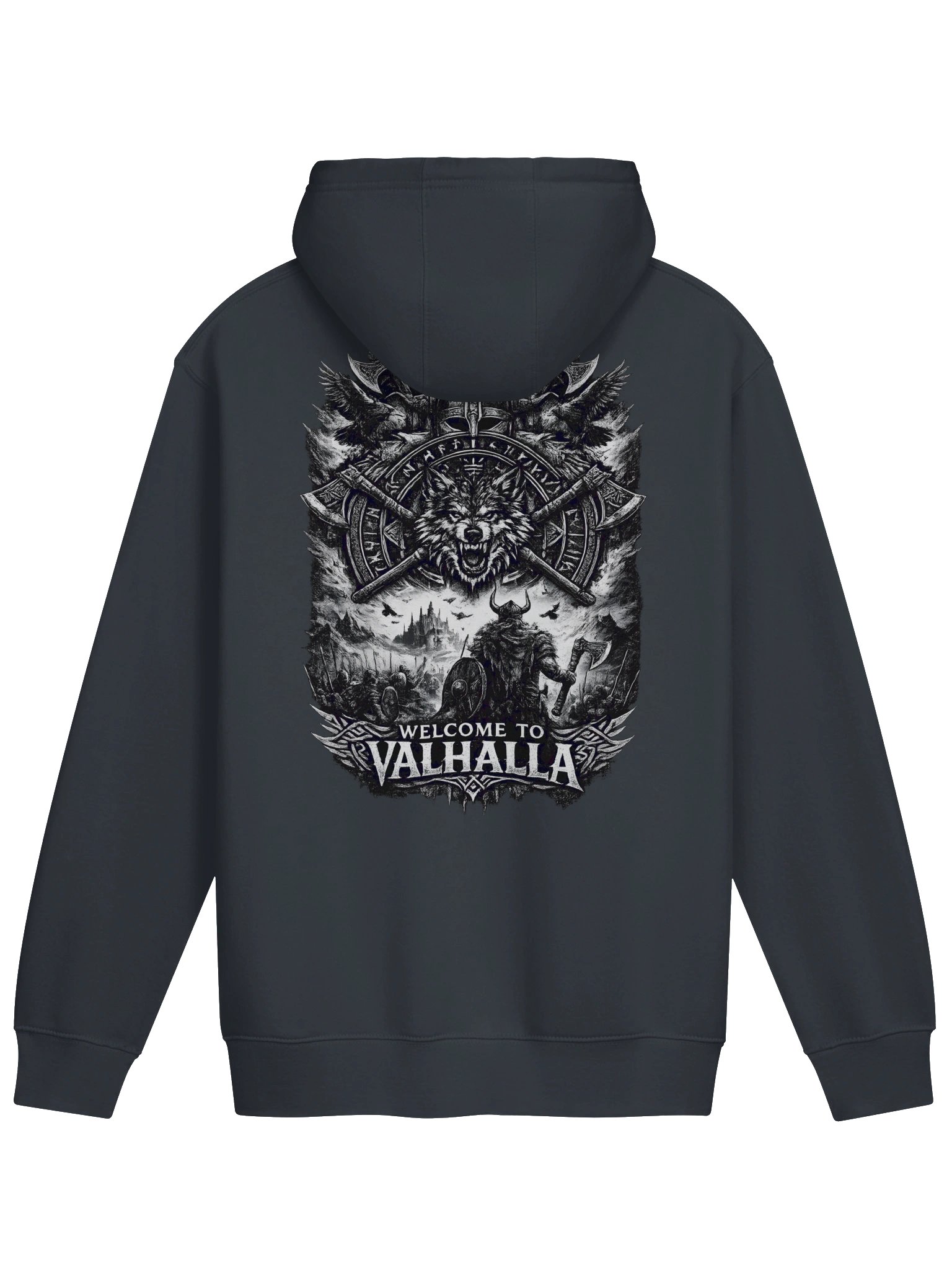 Viking Hardstyle | Welcome to Valhalla | Premium Hoodie product image (2)