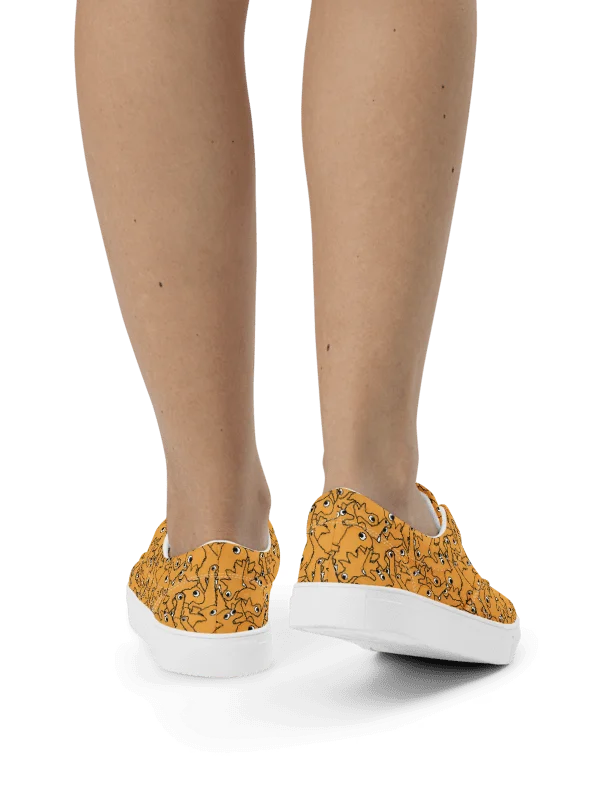 Dino Nuggies Lace-Up Canvas Shoes [Women's Sizes] product image (8)
