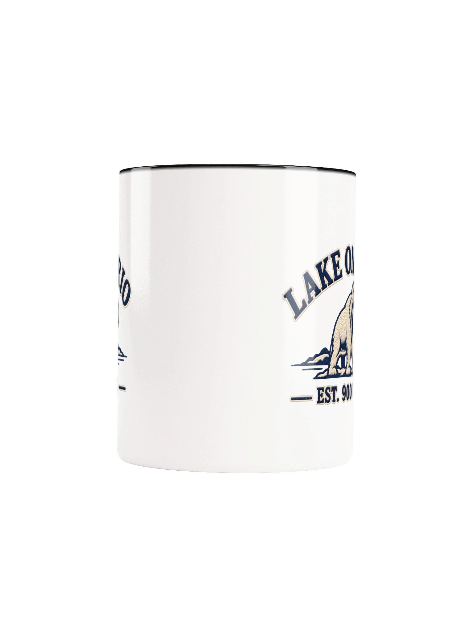 Lake Ontario Mammoth Ceramic Mug — Black Inside product image (5)