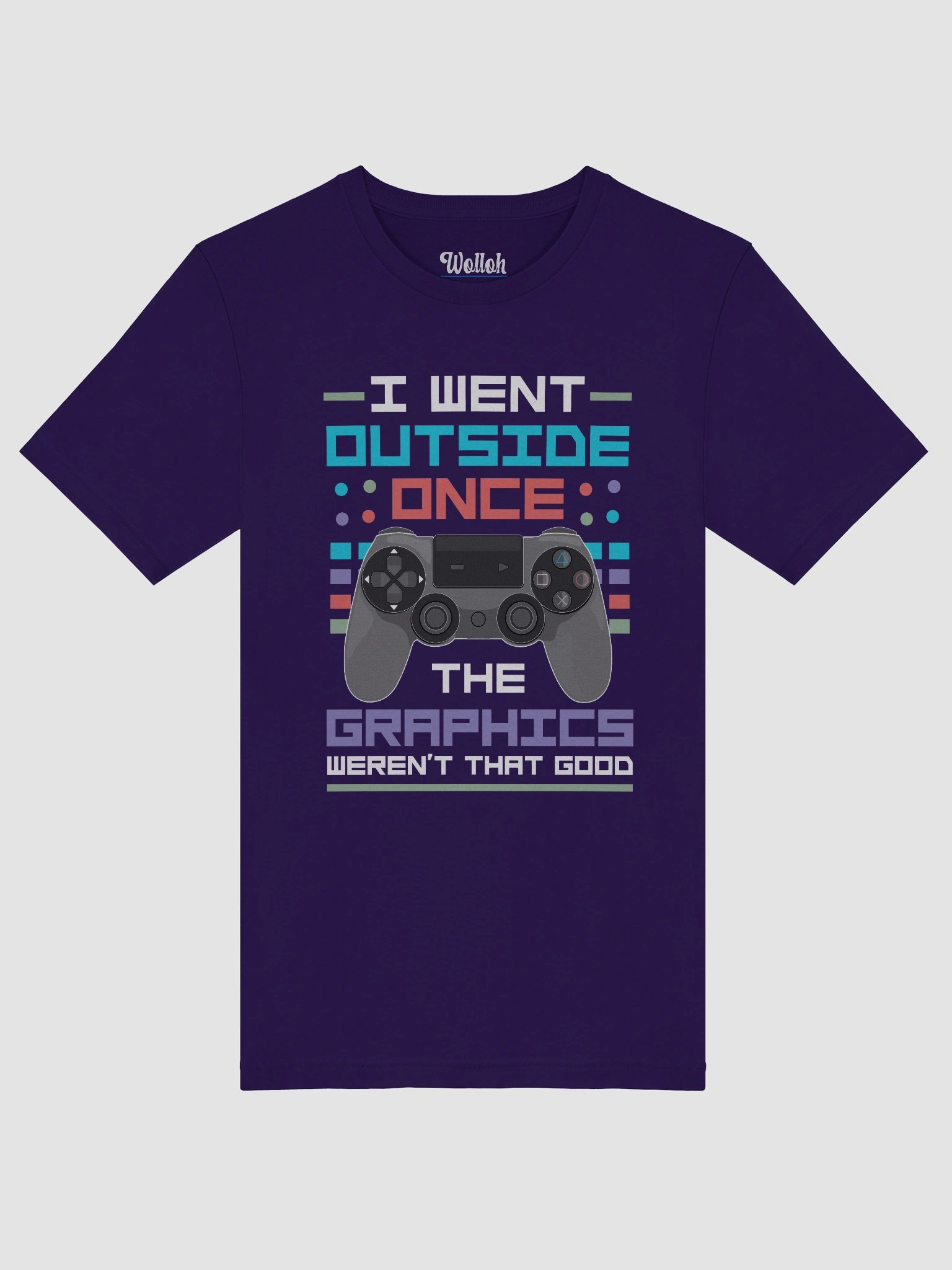 I Went Outside, the Graphics Weren’t That Good – Funny Gamer T-Shirt product image (5)