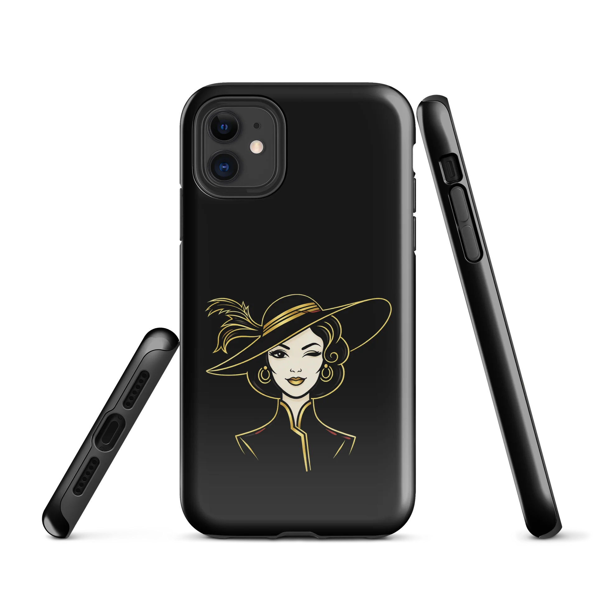 Women Farting iPhone Case product image (1)