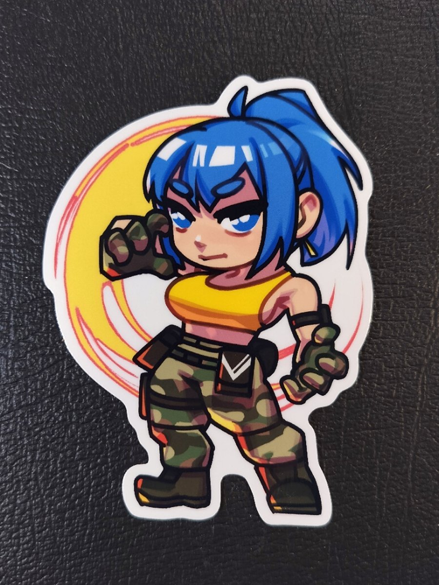 Leona Chibi Sticker product image (1)
