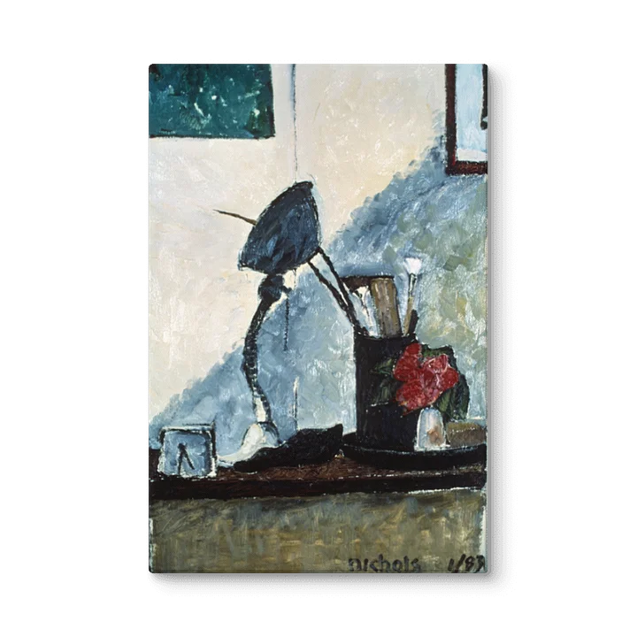 San Diego Still Life with Lamp (1983) on canvas (16" x 24") product image (2)