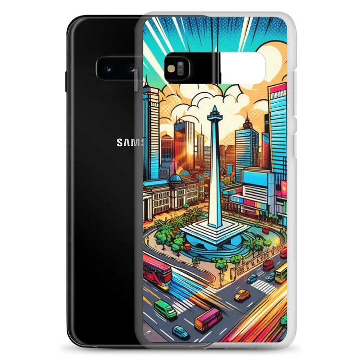 Clear Case for Samsung® | AI Design Jakarta city product image (20)