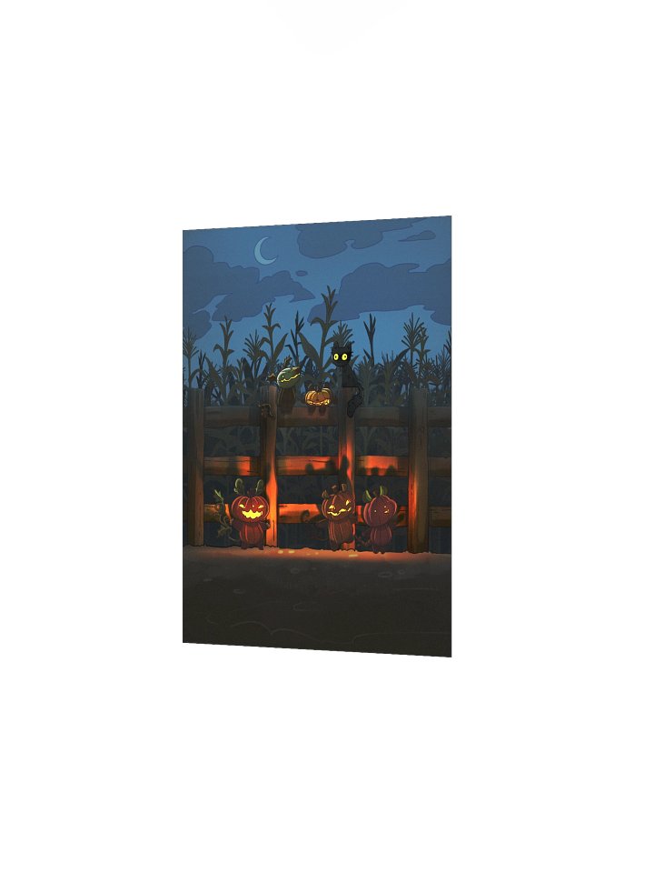 November Evening Possum Print product image (3)