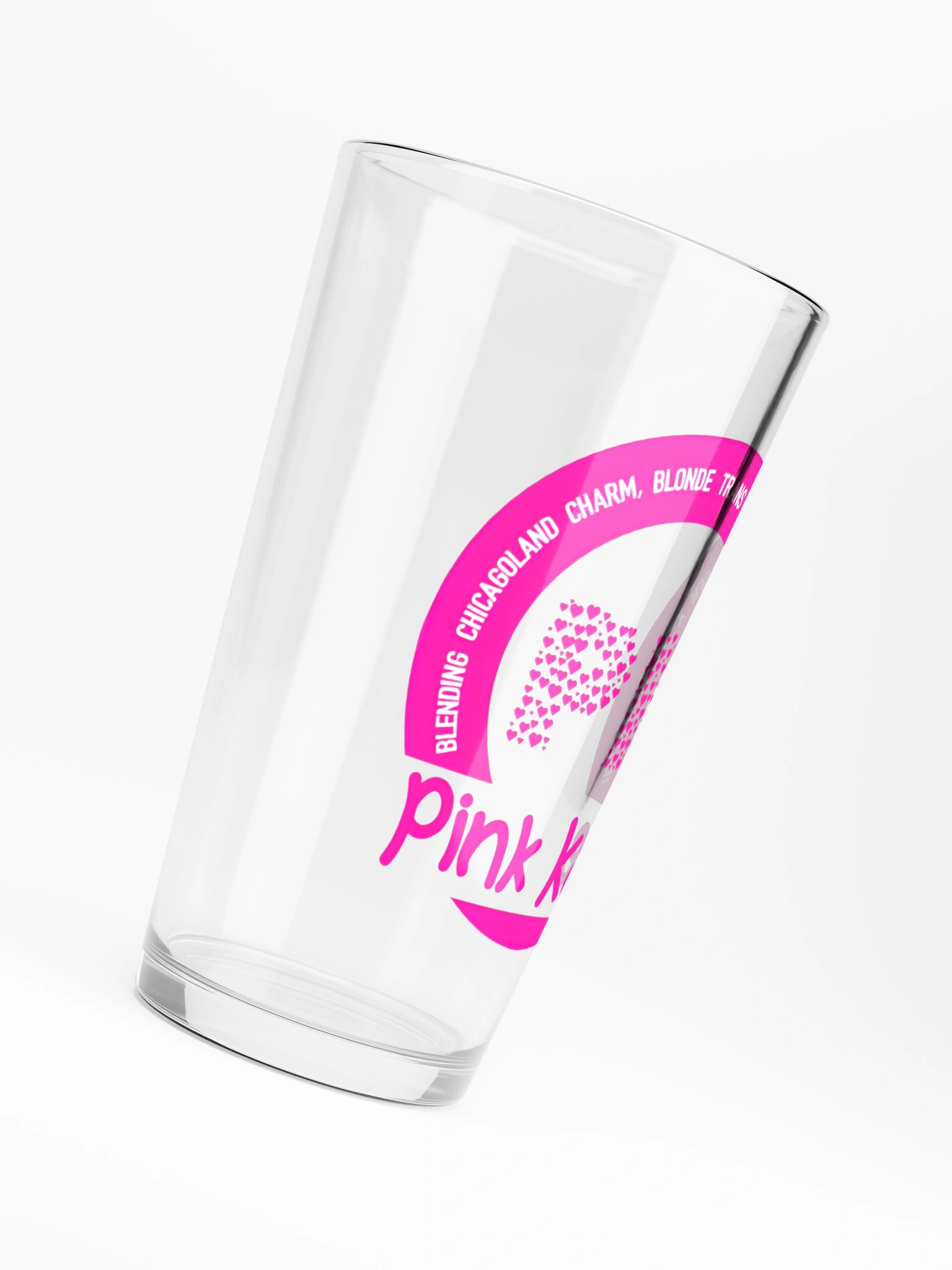 PK Heart Logo Shaker Pint Glass product image (6)