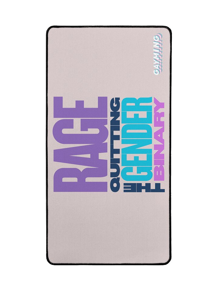Rage Quitting the Gender Binary Desk Mat product image (2)