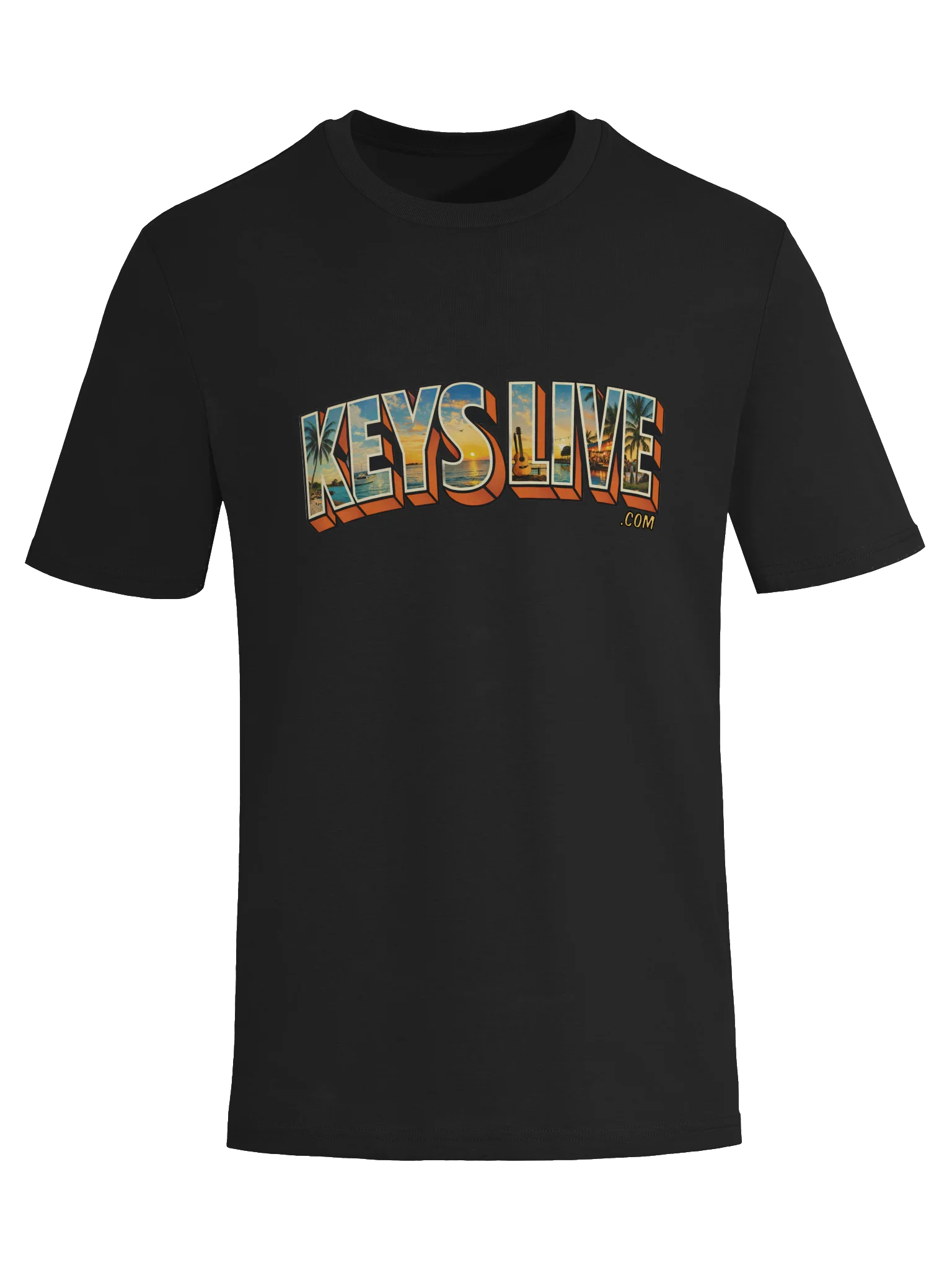 Keys Live lightweight Sunset Postcard Tee product image (5)