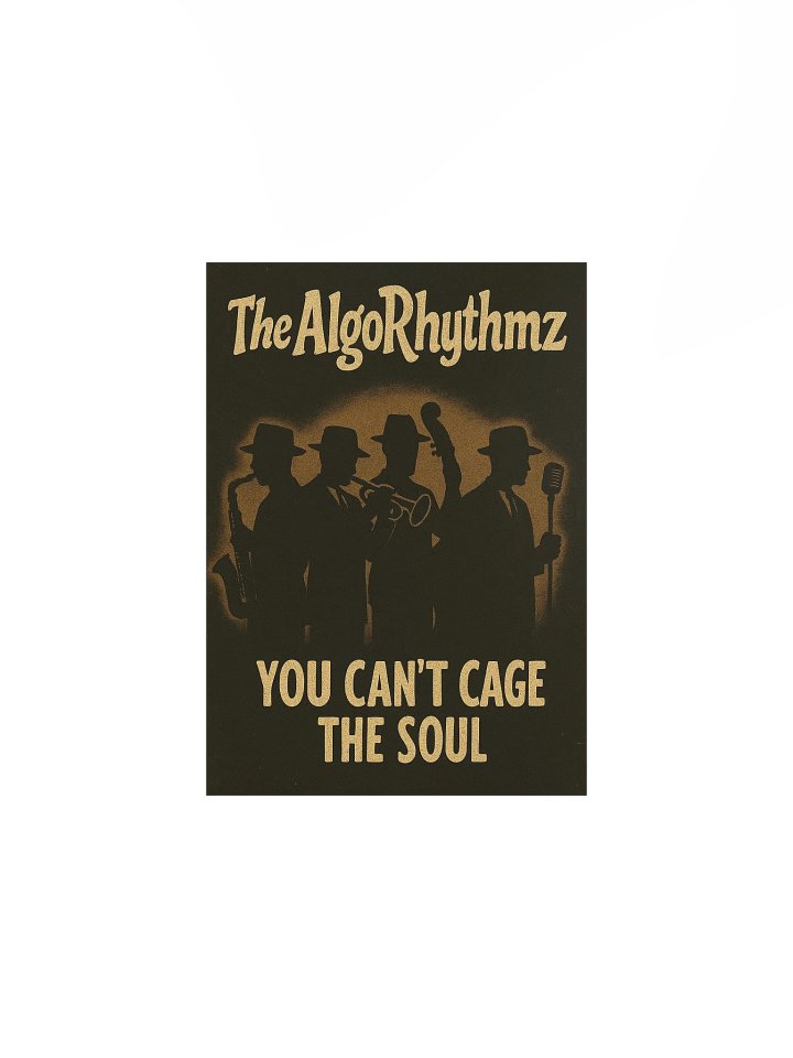 The AlgoRhythmz - "You Can't Cage the Soul" (Official Poster) product image (2)