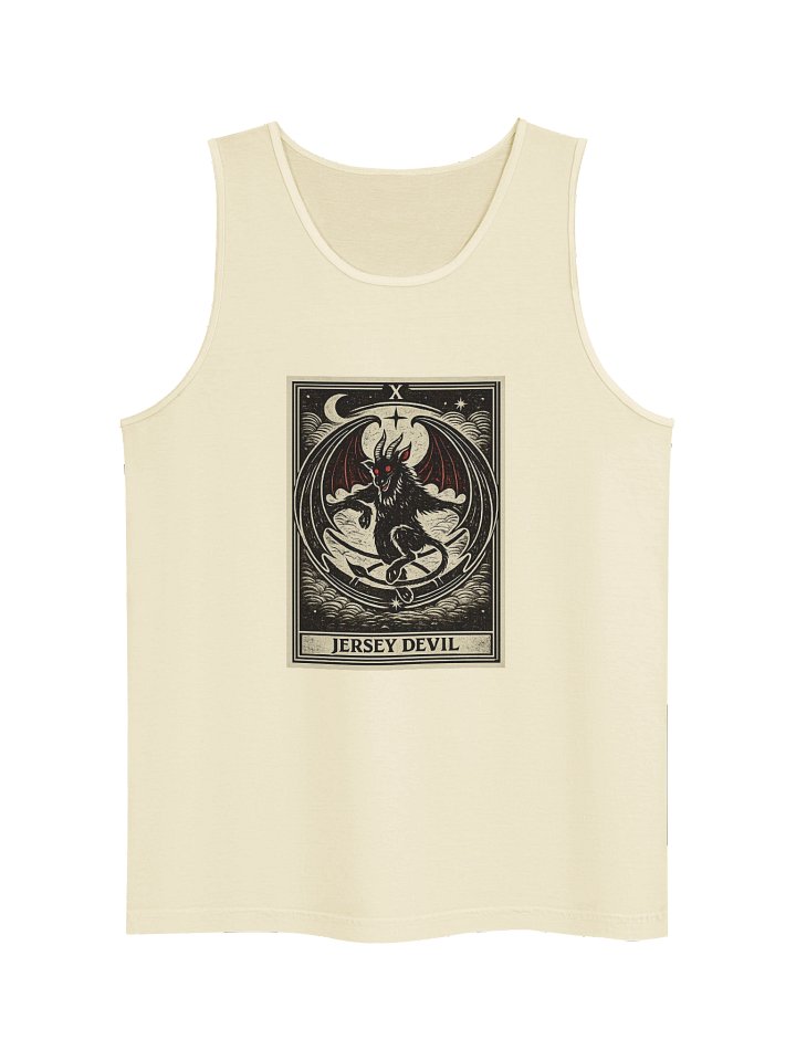JERSEY DEVIL- WHEEL OF FORTUNE- UNISEX GARMENT DYED TANK TOP product image (15)