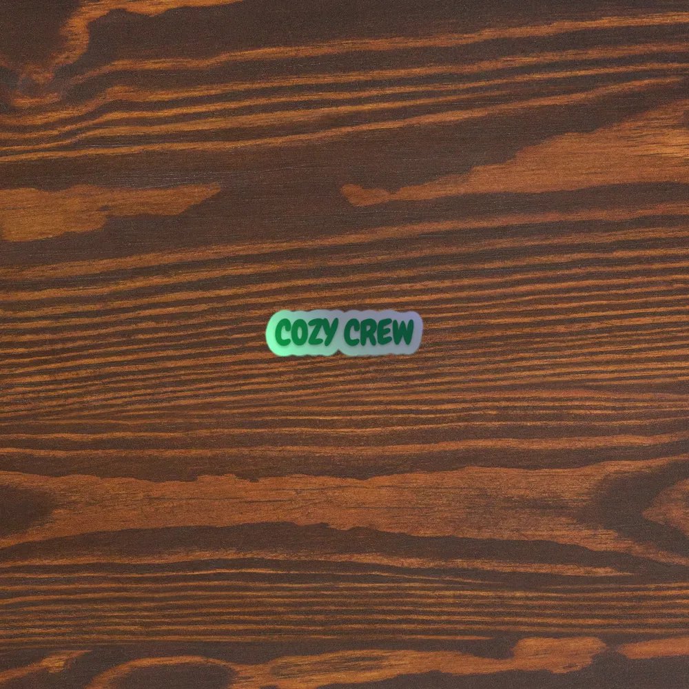 Cozy Crew Sticker product image (5)