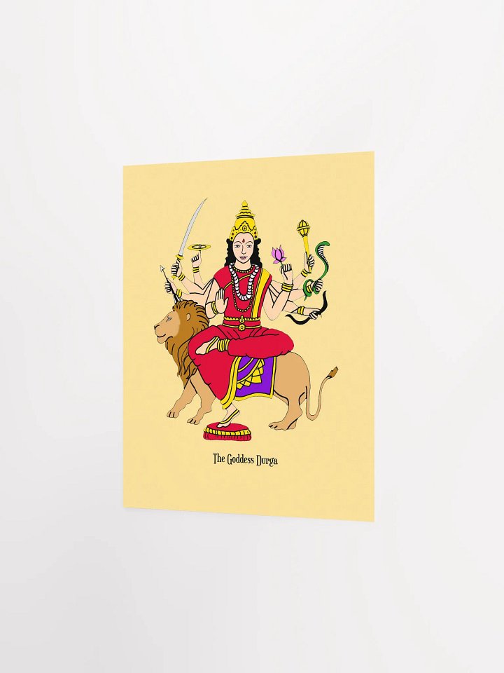 Goddess Durga 8x10 Print product image (2)