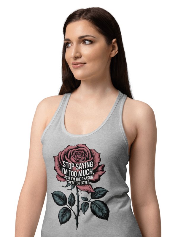 Stop Saying I'm Too Much Human Design Manifestor Tank Top product image (9)