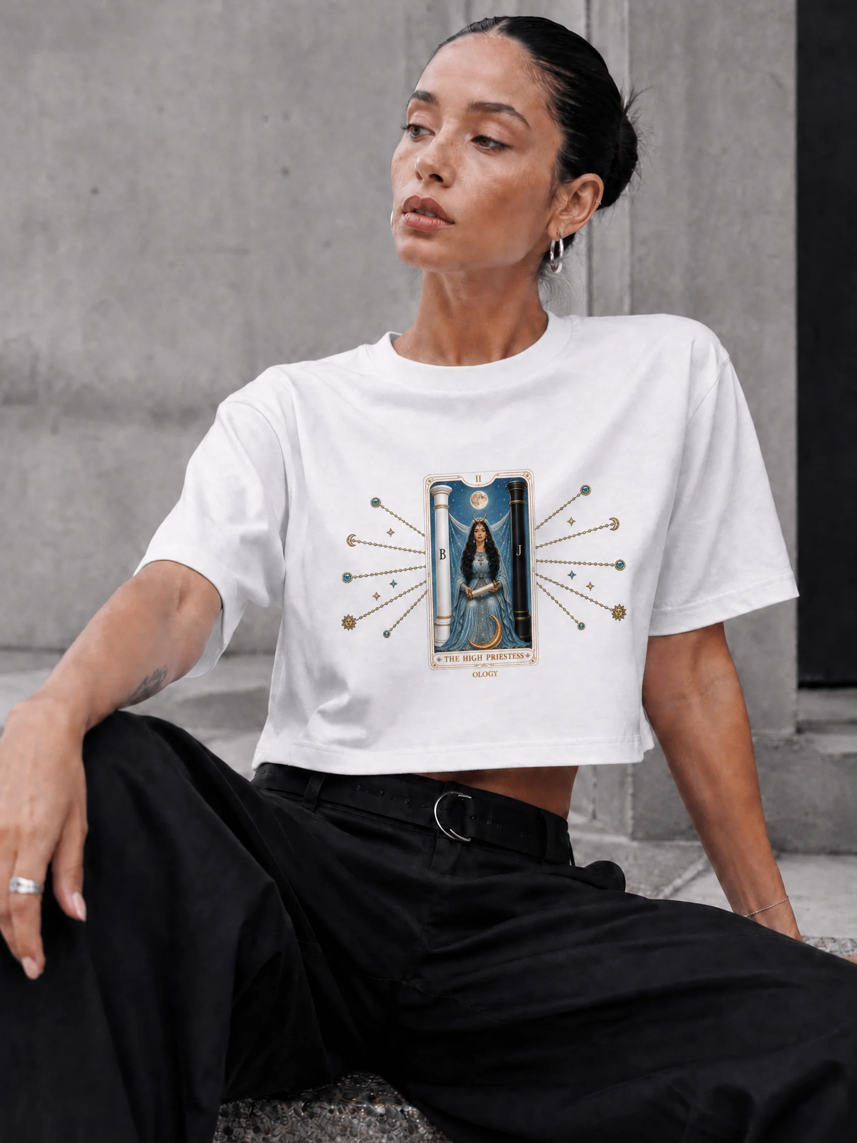High Priestess Crop Top product image (1)