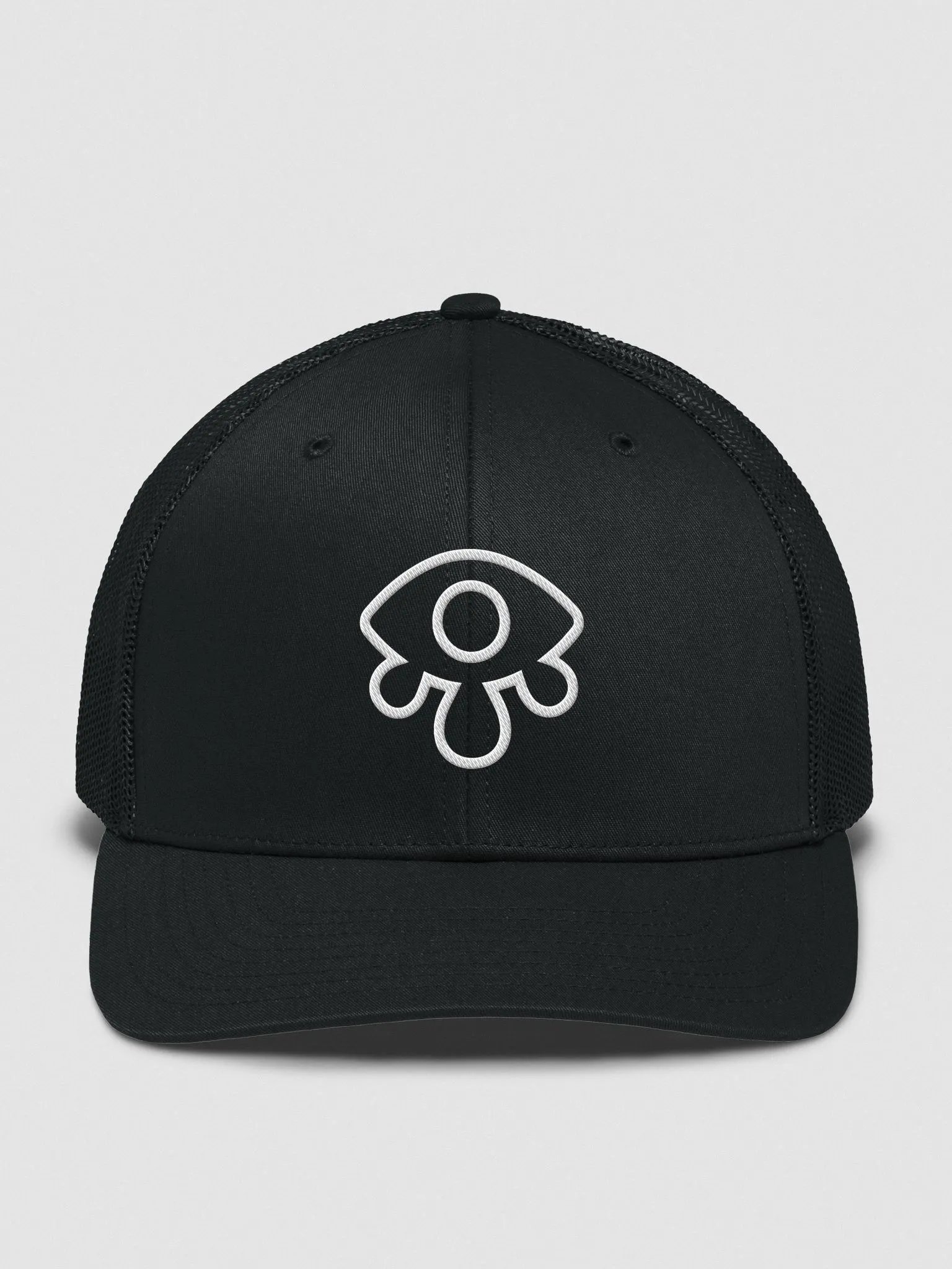 Bleeding Eye Trucker Hat White product image (1)