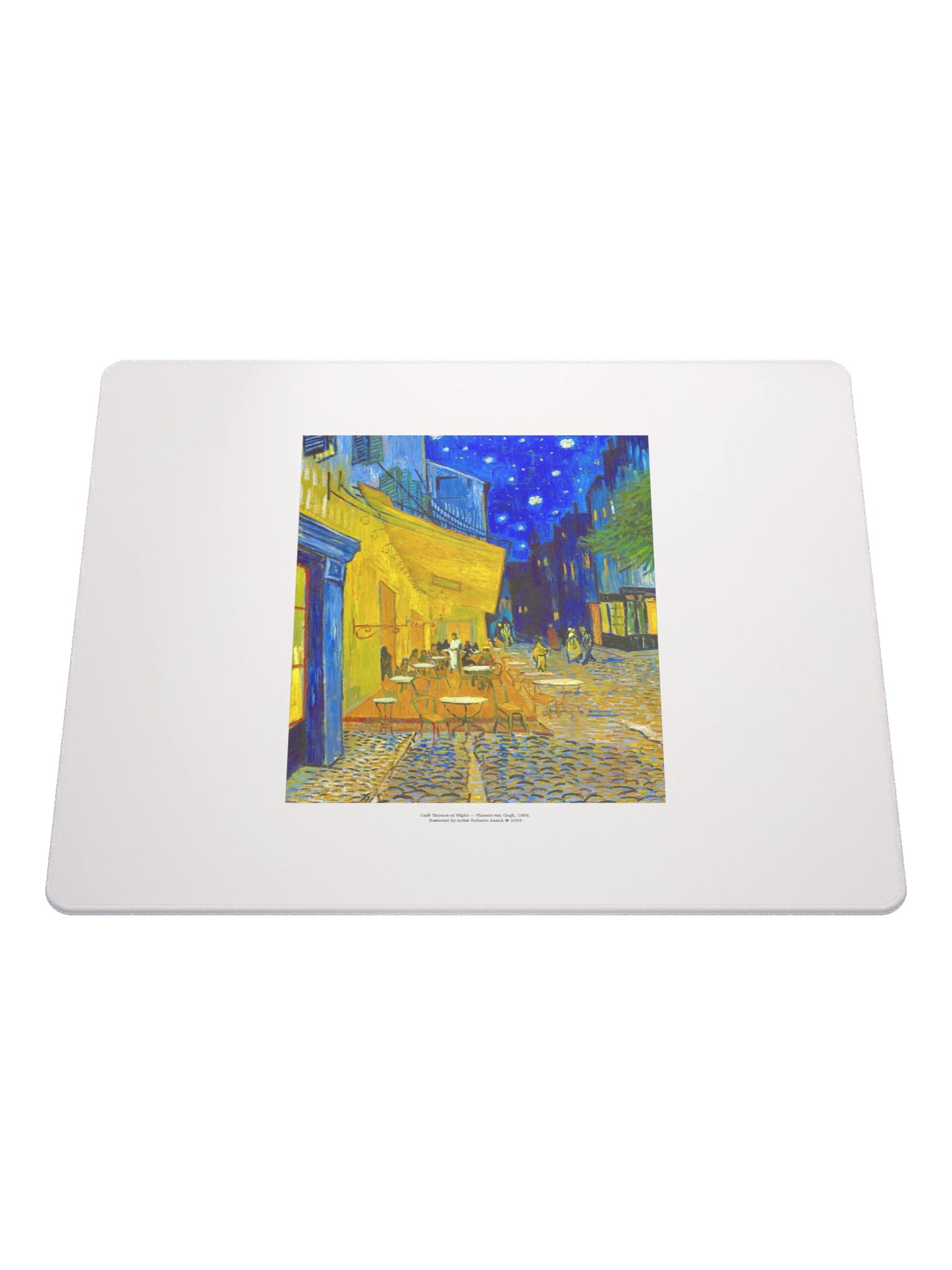 Café Terrace at Night — Mouse Pad product image (1)