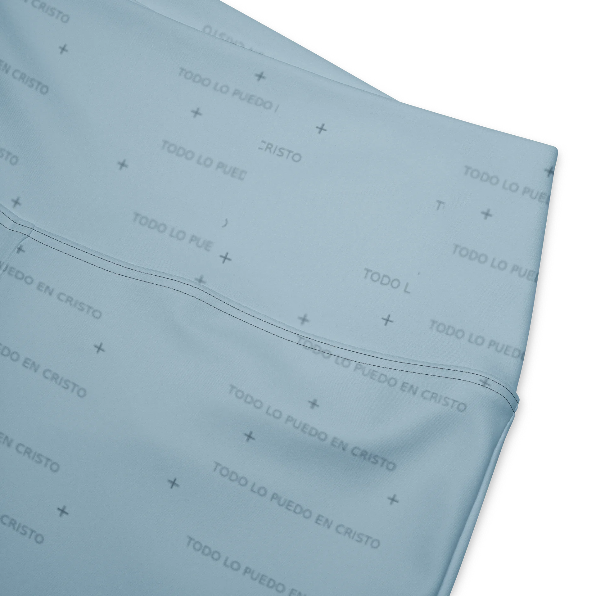 Flare Leggings — Women Who Lift (Baby Blue) product image (2)
