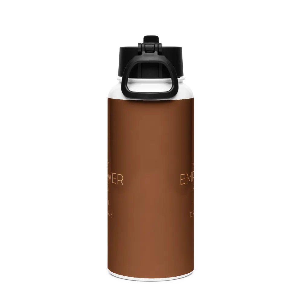 Stainless Steel Water Bottle with a Straw Lid SWFB0101 product image (4)