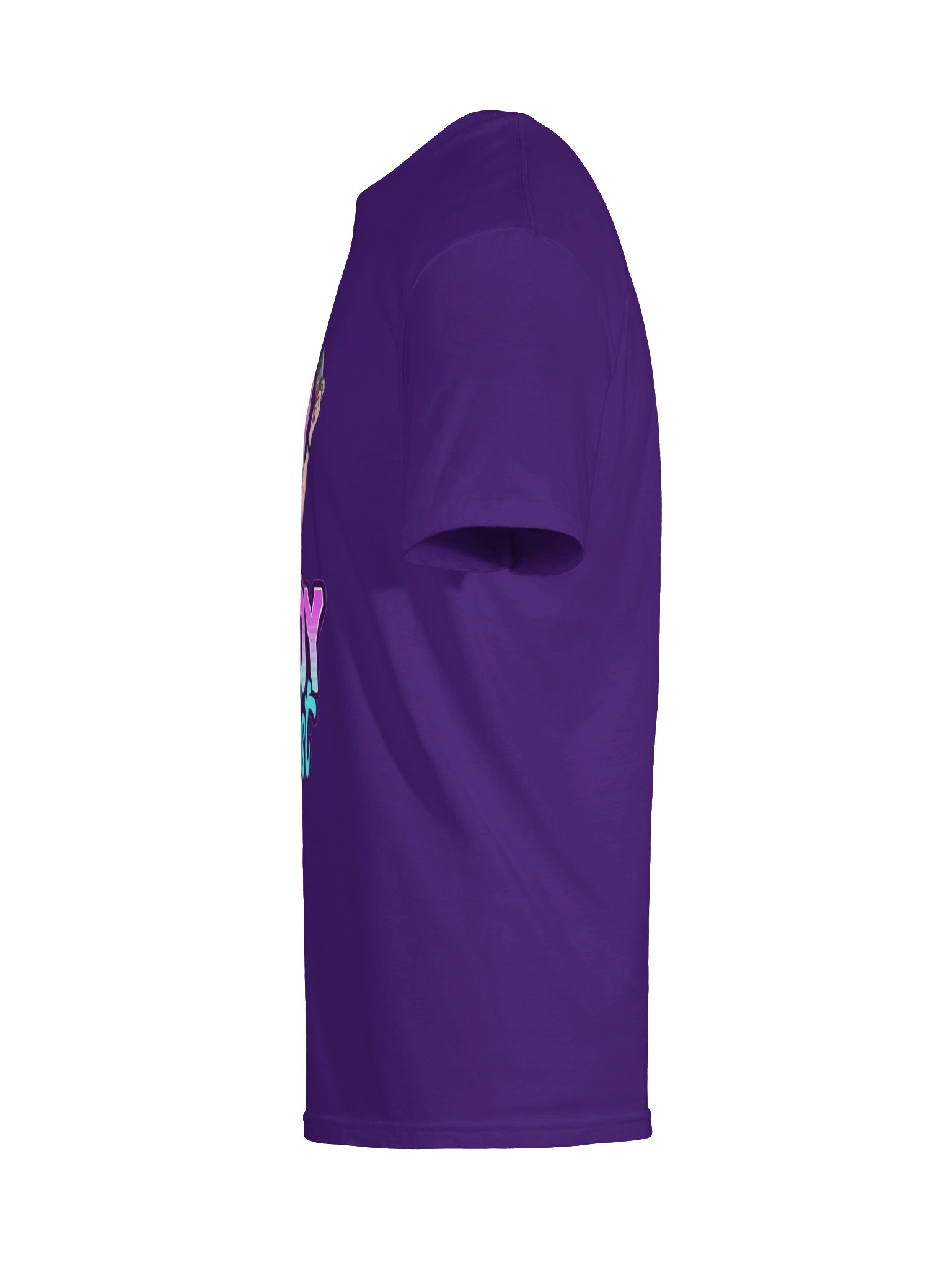 Nerdy Nudist Logo Tee (purple, navy) product image (9)