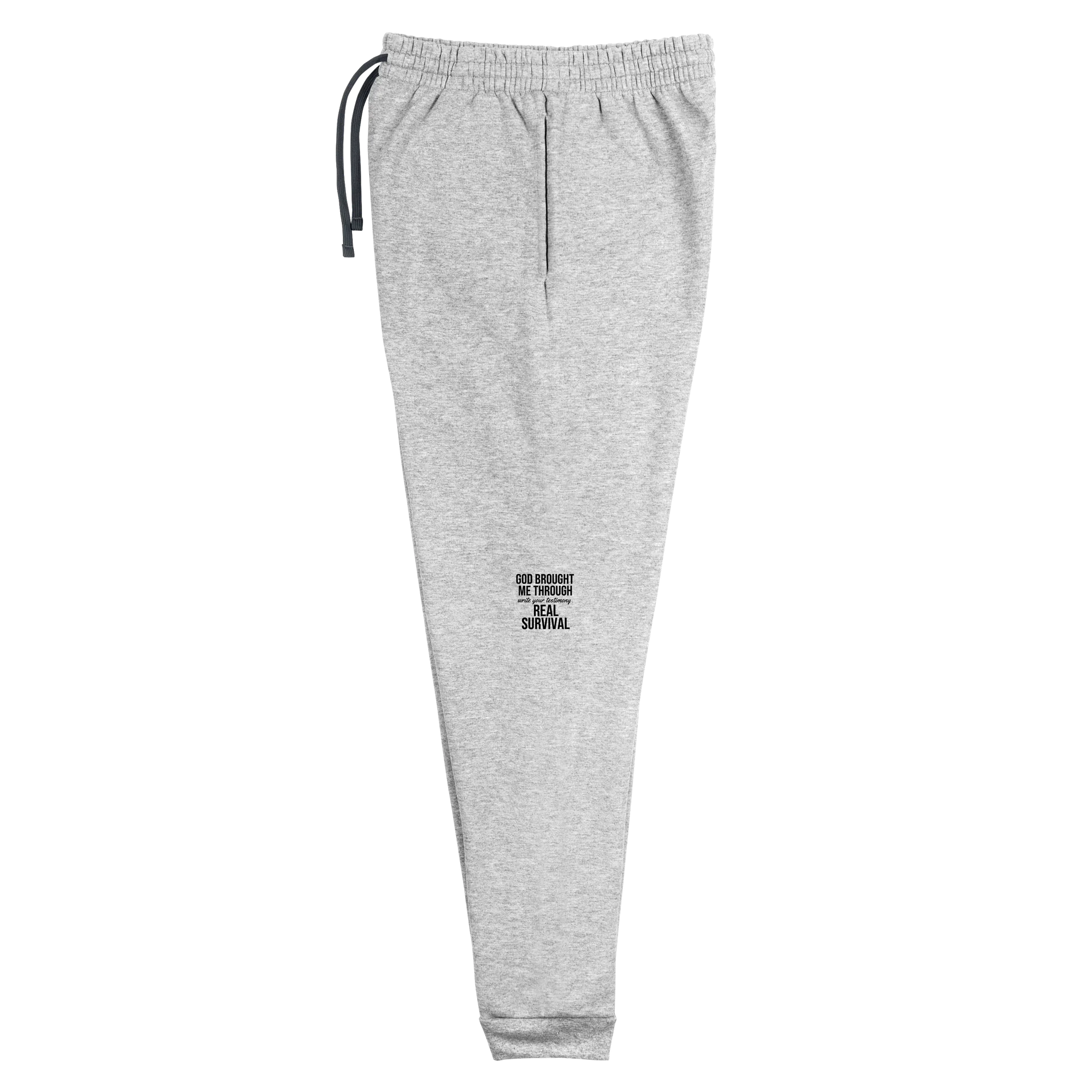 God Brought Me Through “Real Survival” Joggers | GBMT Premium Comfort Sweatpants product image (3)